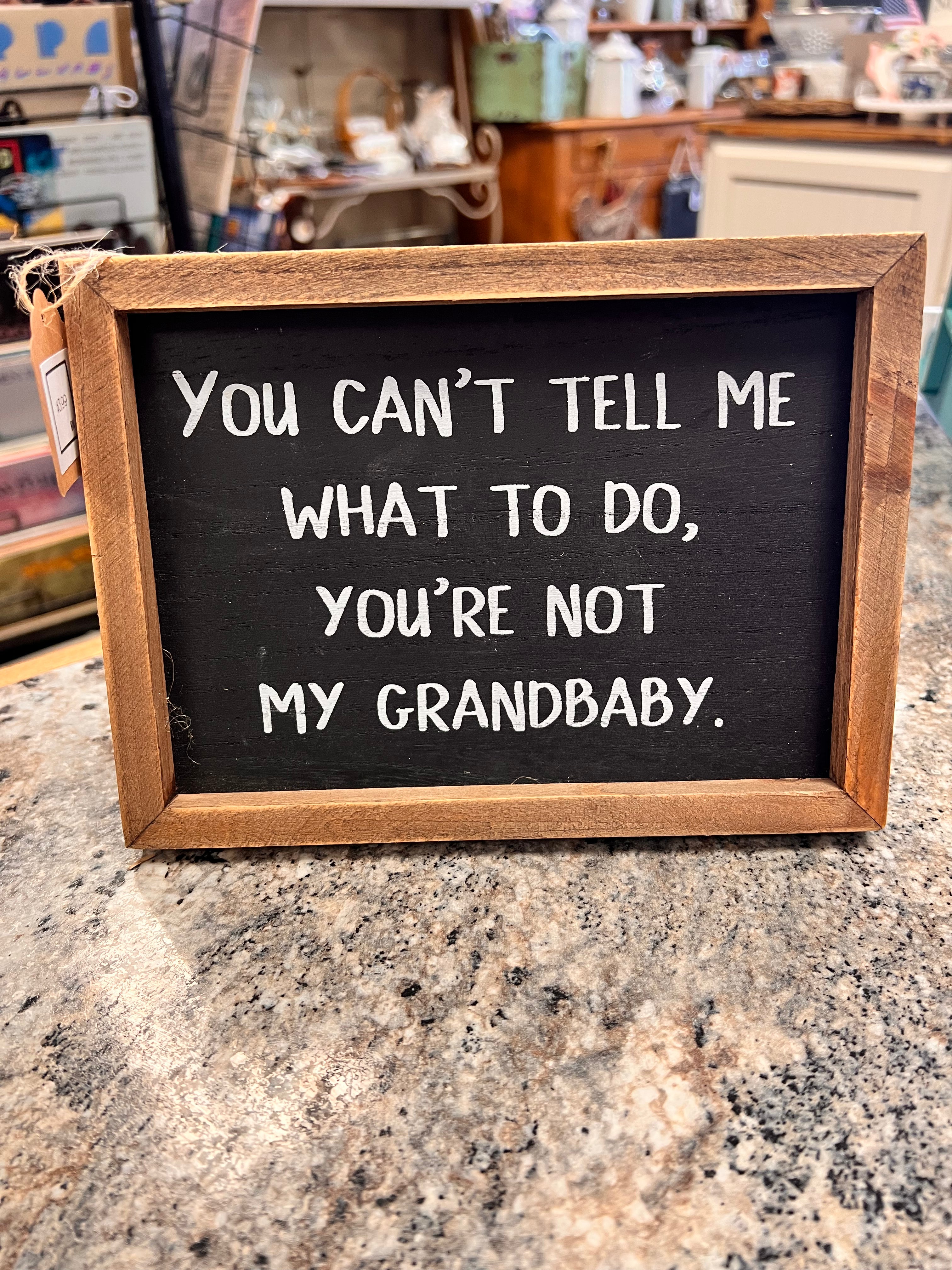 Grandbaby Sign