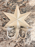 Star Candle Sconce
