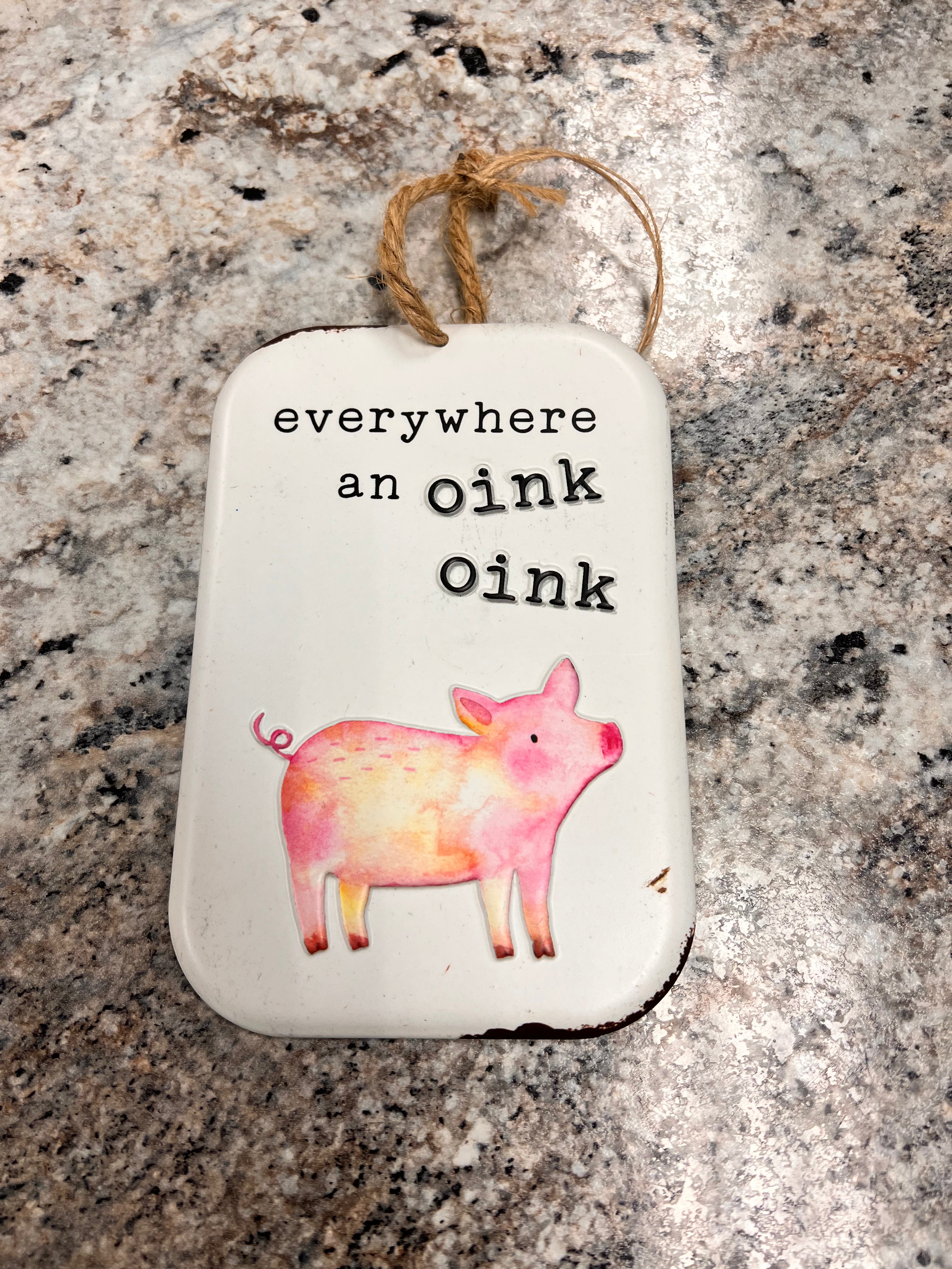 Pig Sign