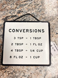 Conversions Sign
