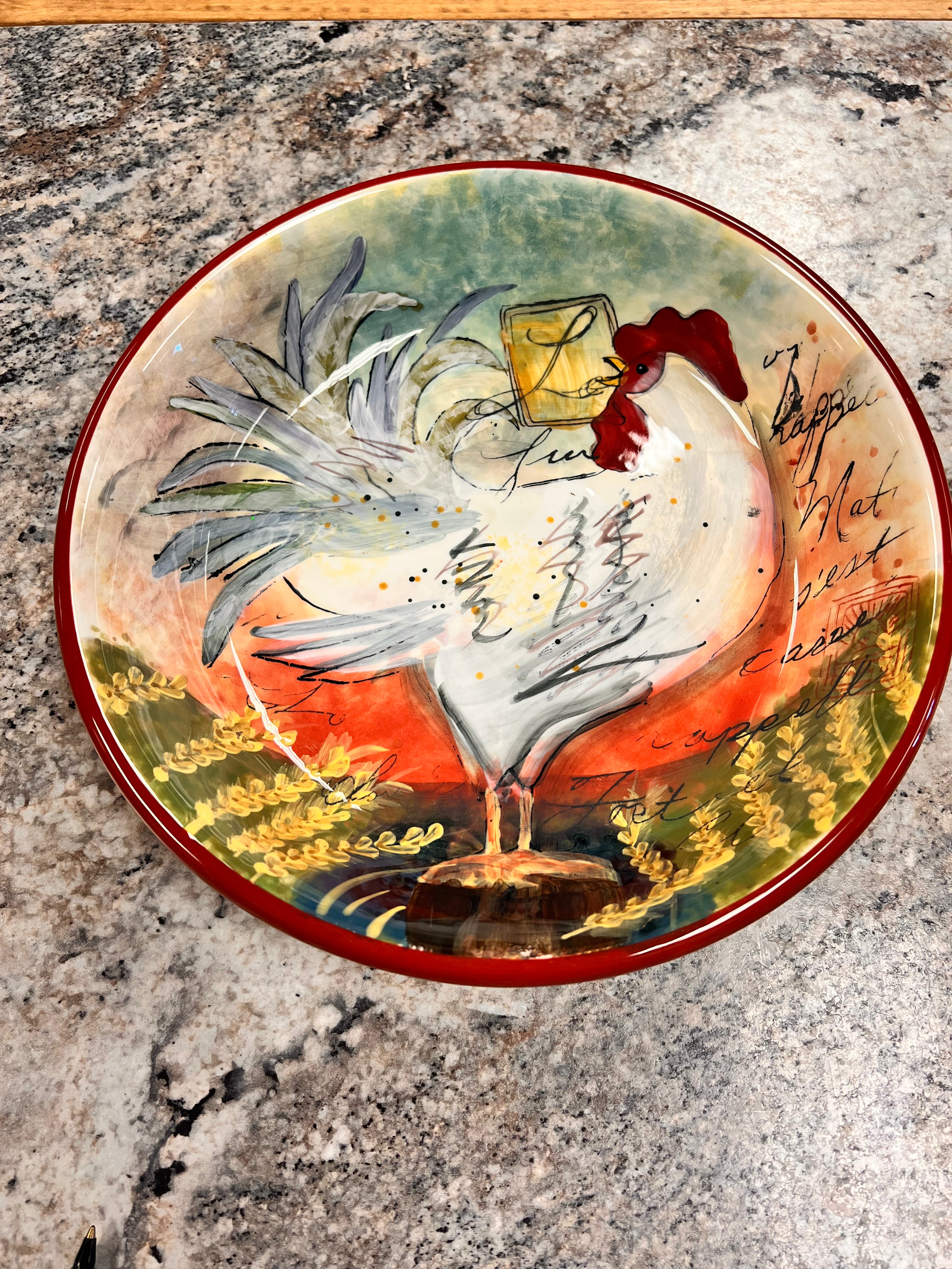 Rooster Pasta Bowl