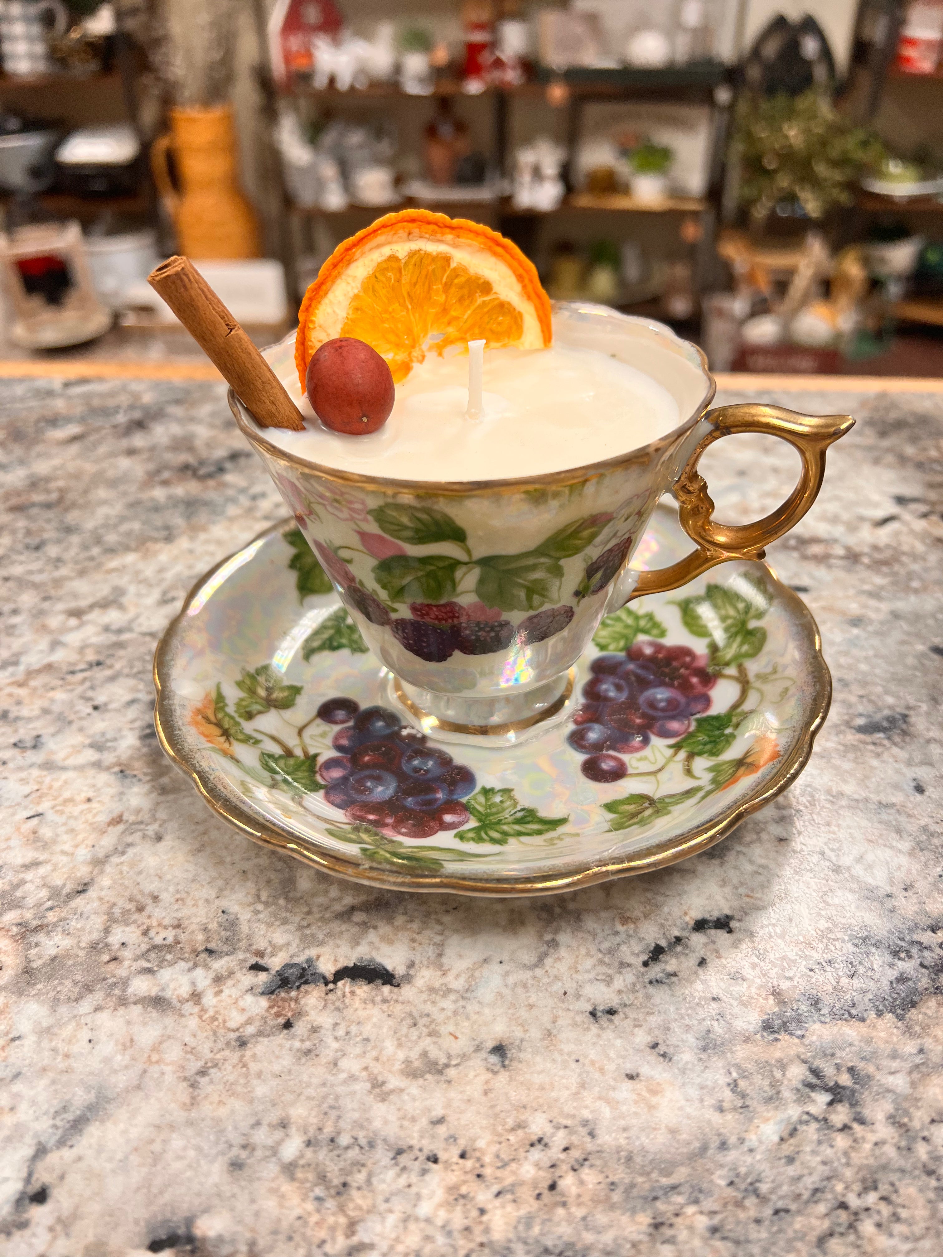 Teacup Candle