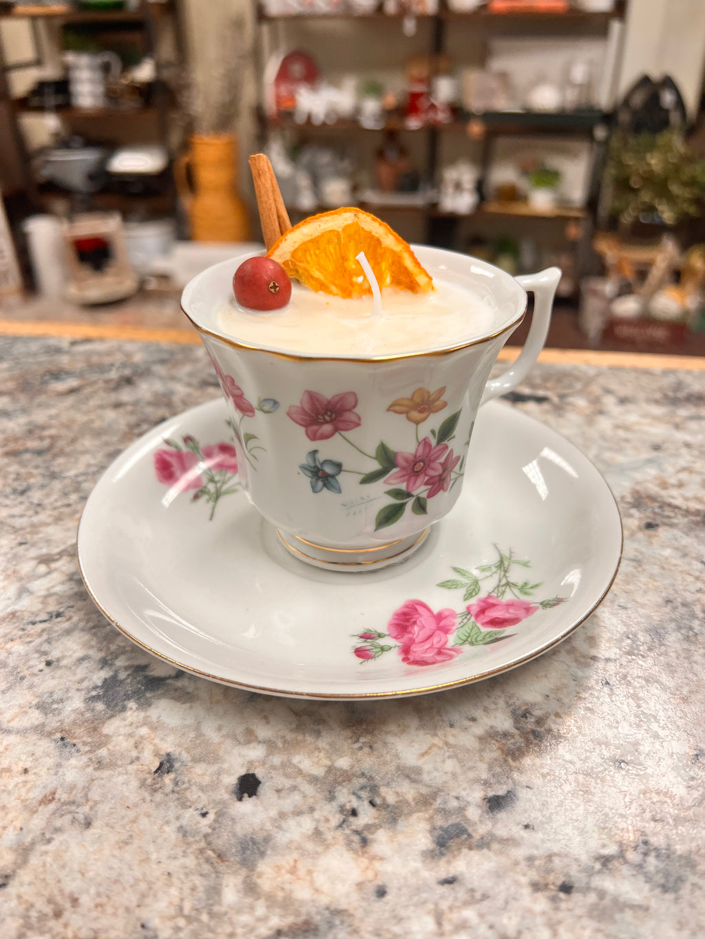 Teacup Candle
