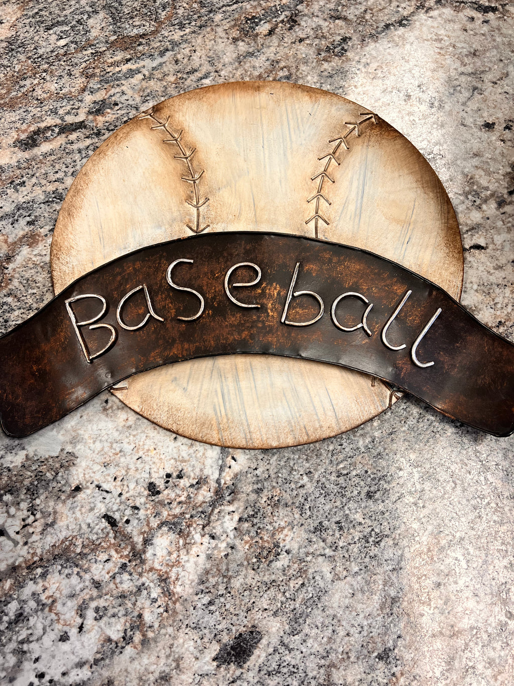 Metal Sports Sign