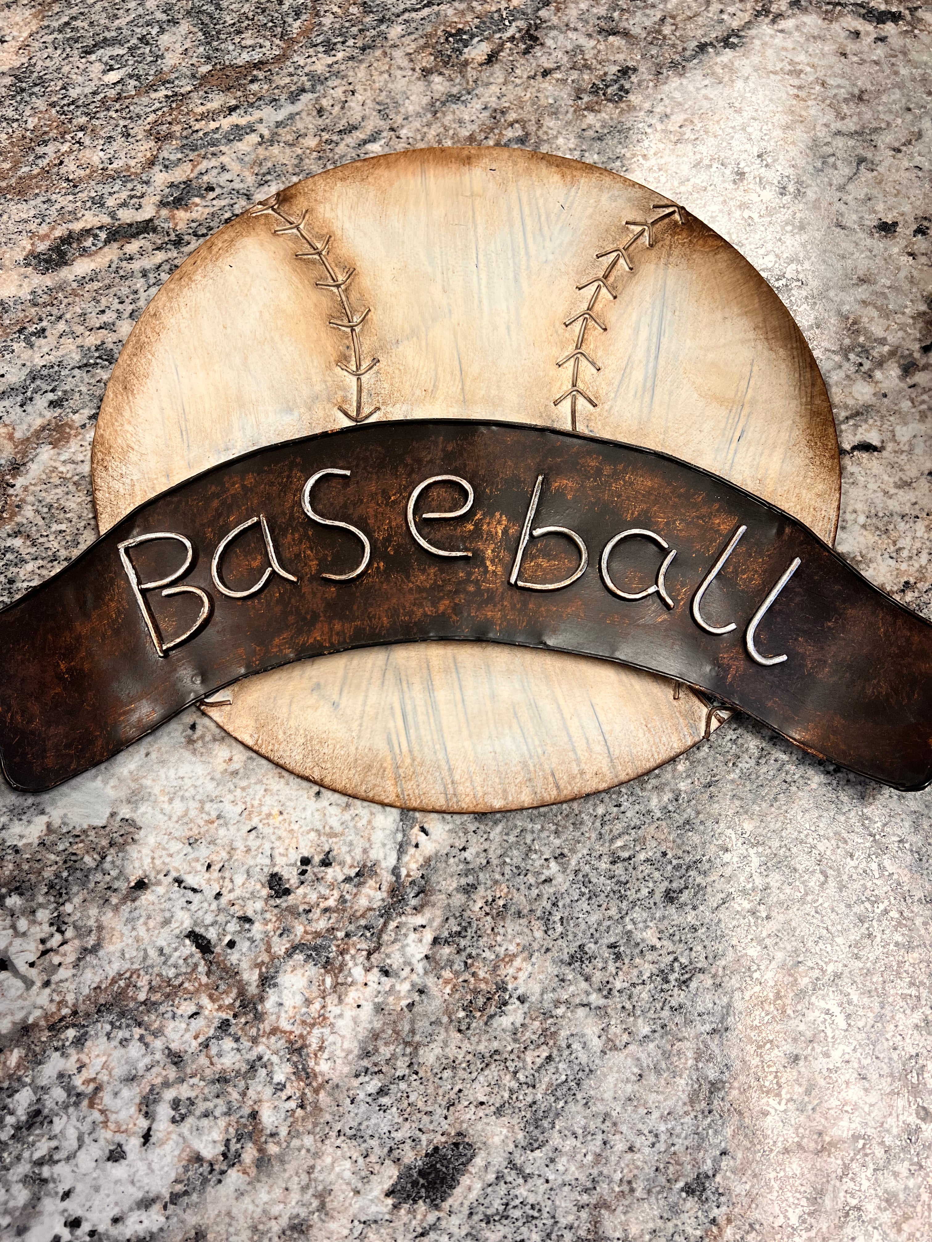 Metal Sports Sign