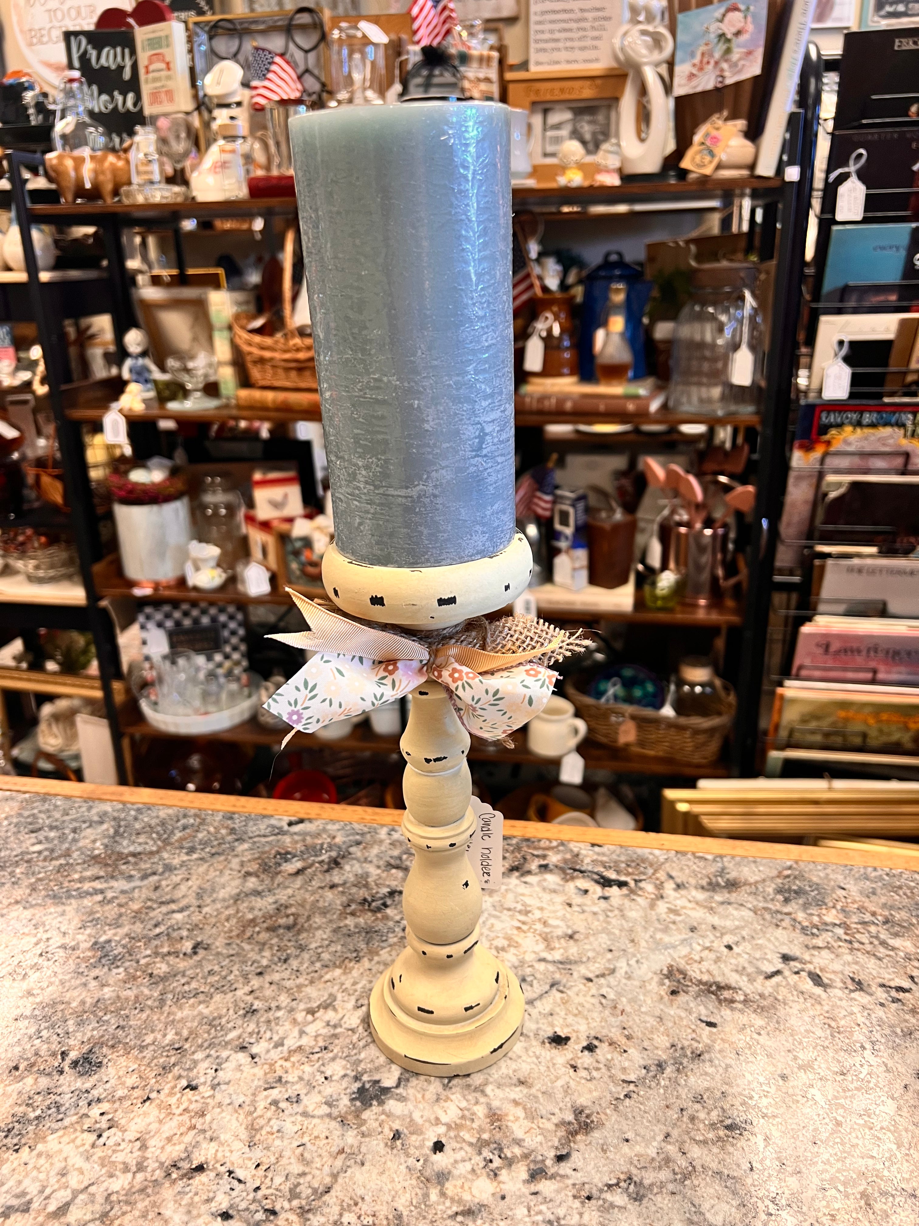 Candle & Holder