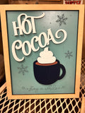 Hot Cocoa Sign