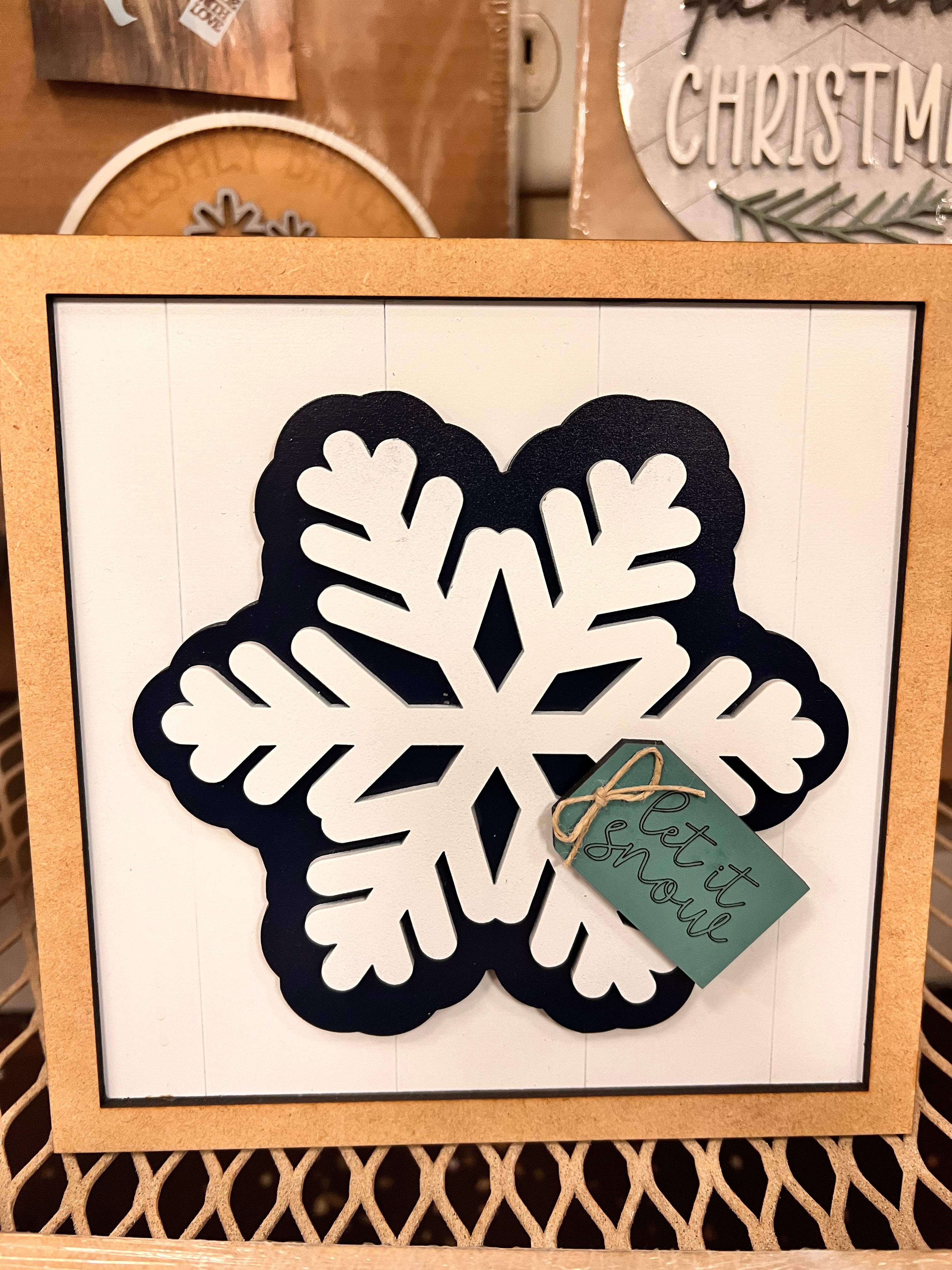 Snowflake Sign