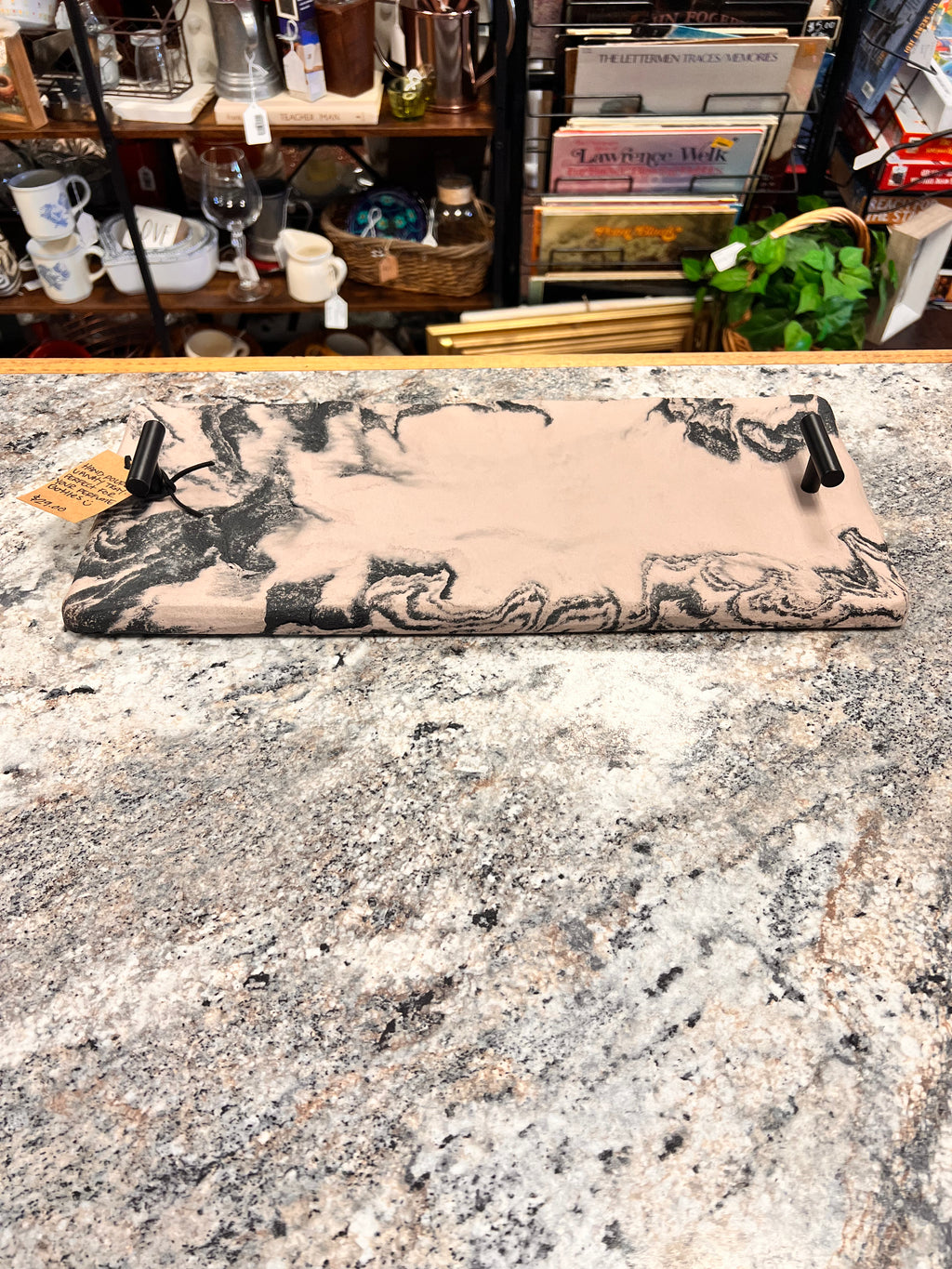 Hand Poured Concrete Tray