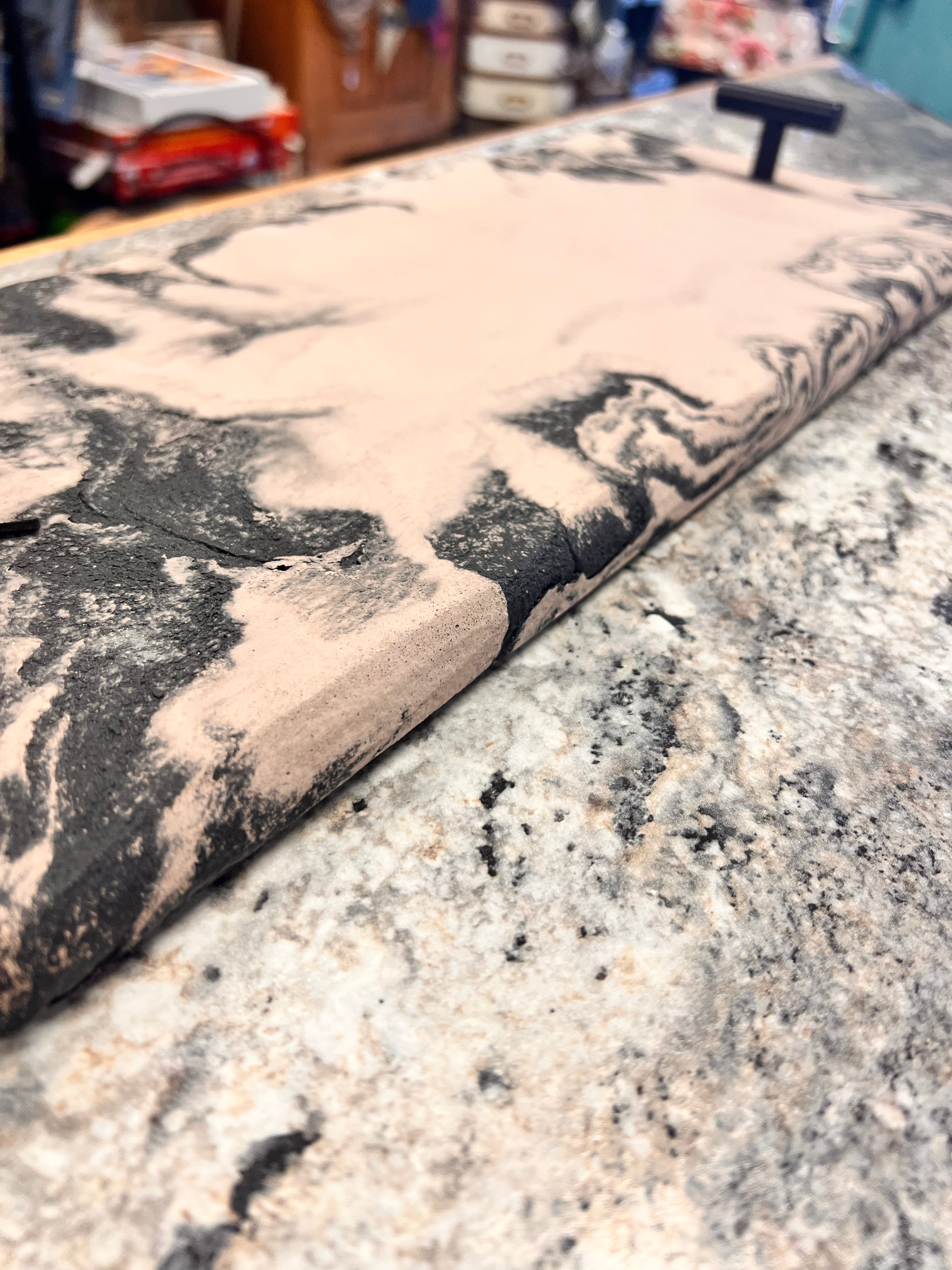 Hand Poured Concrete Tray