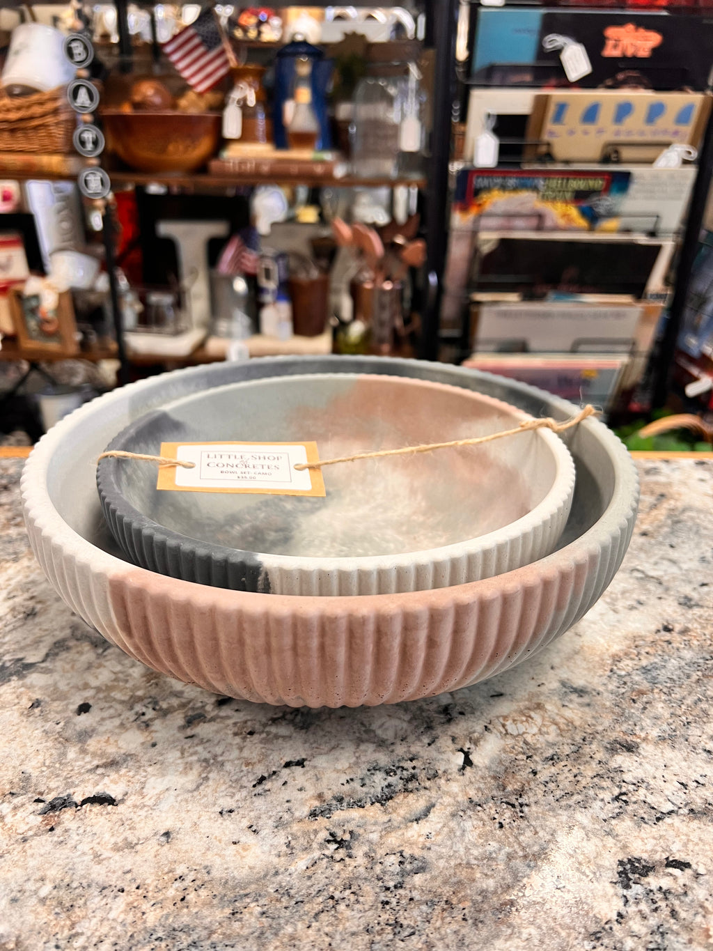 Concrete Bowl Set