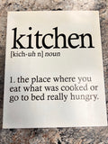 Kitchen Sign
