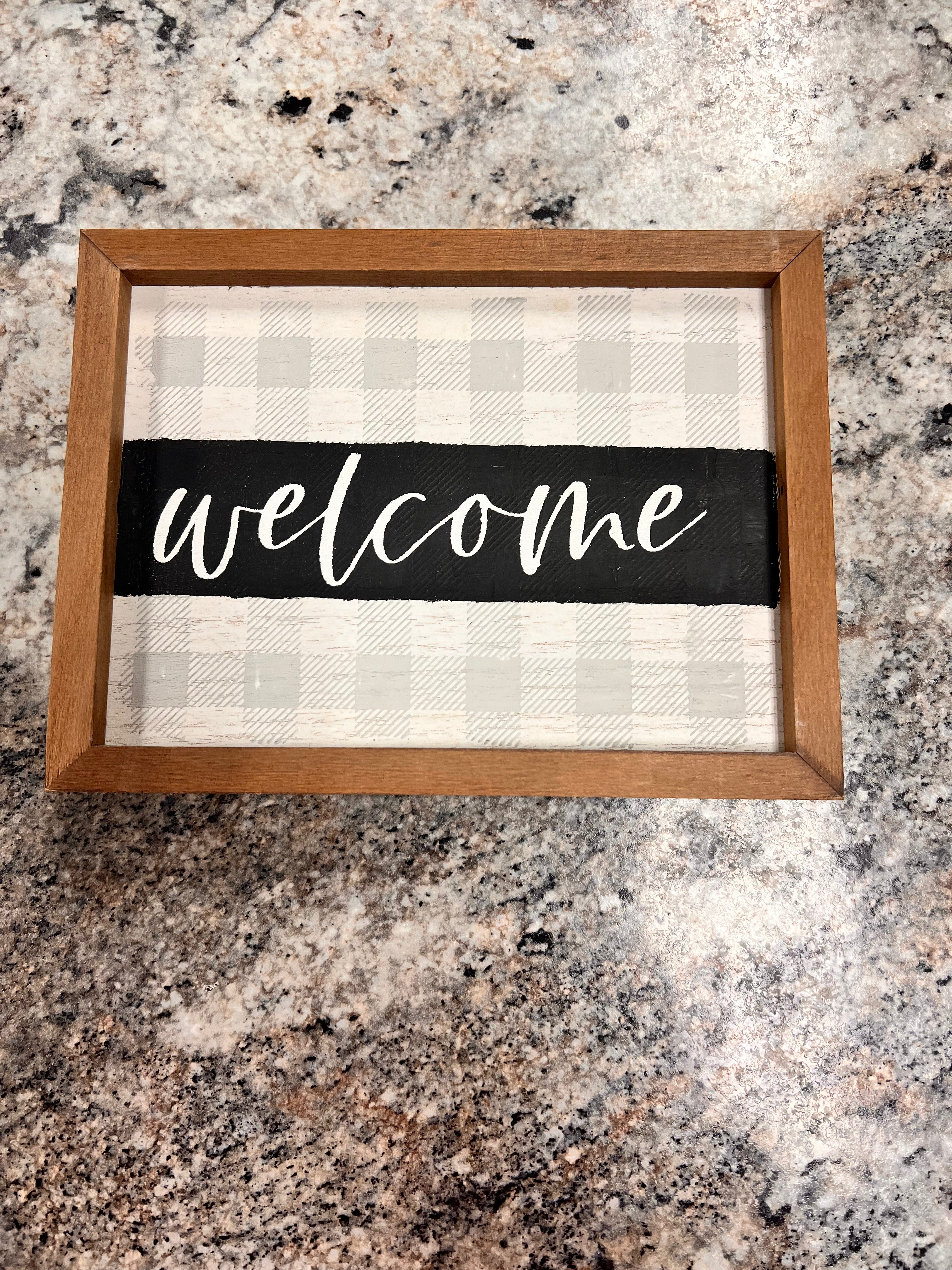 Welcome Sign