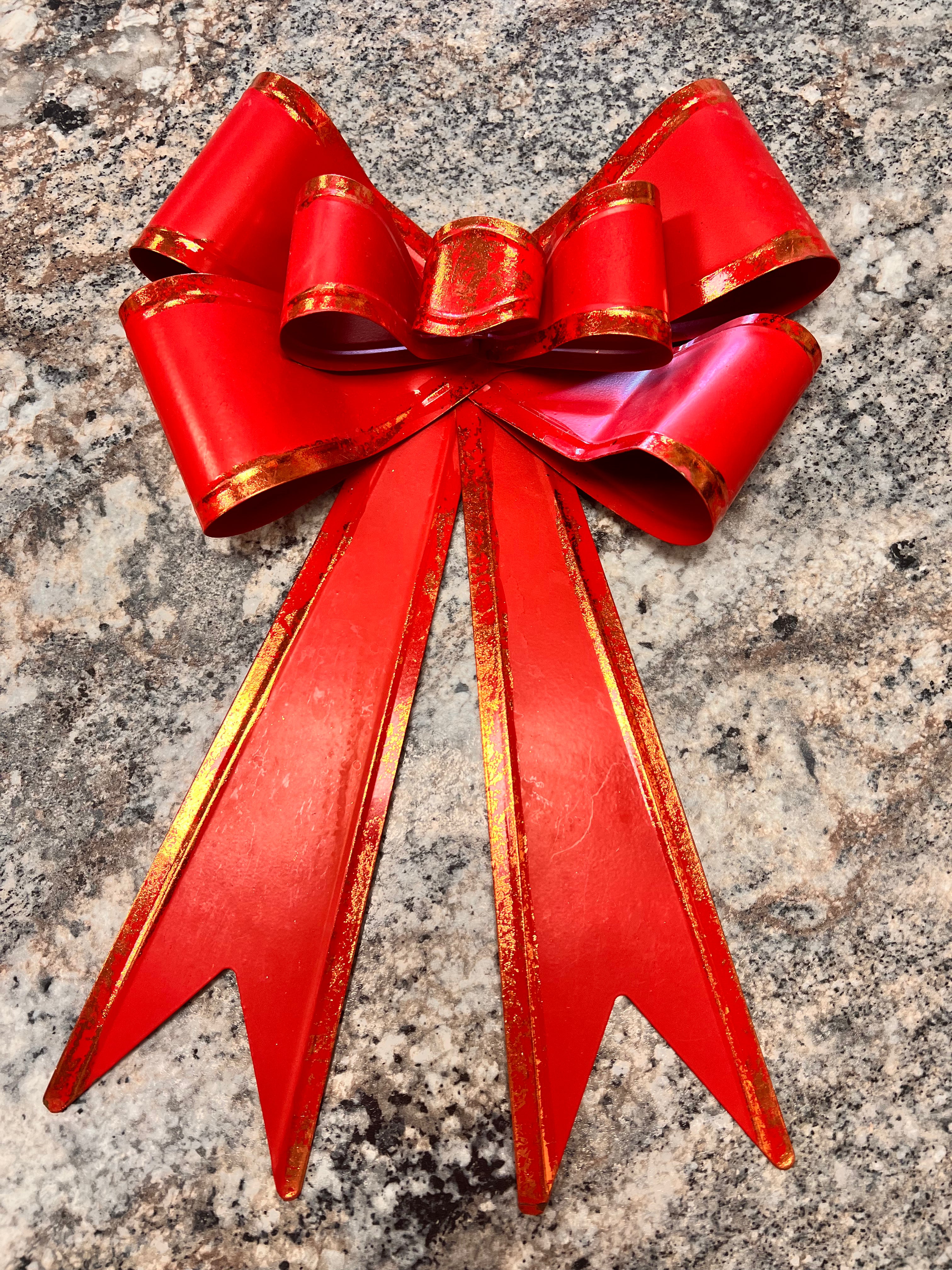Red Bow Decor