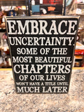 Embrace Sign