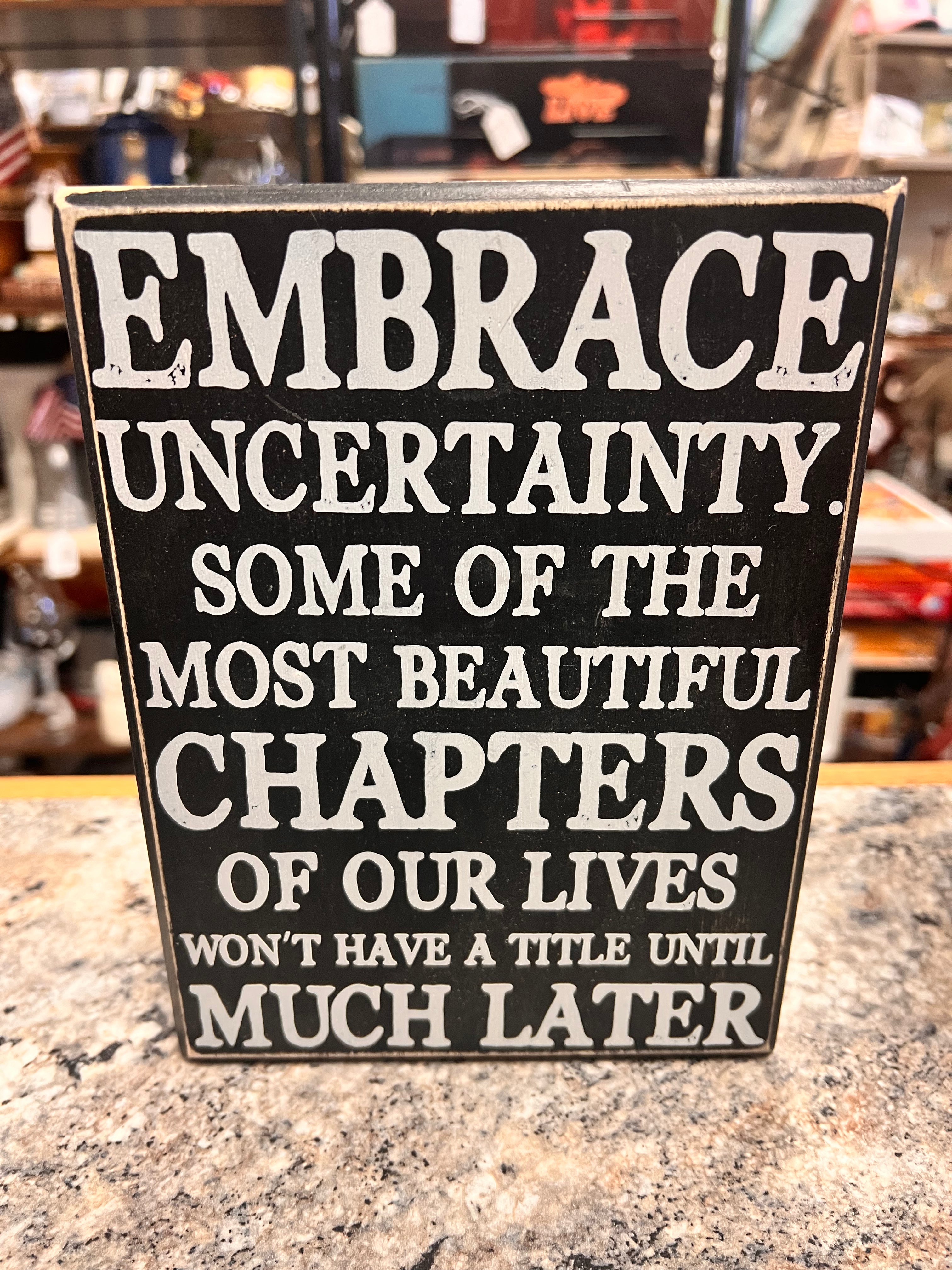 Embrace Sign
