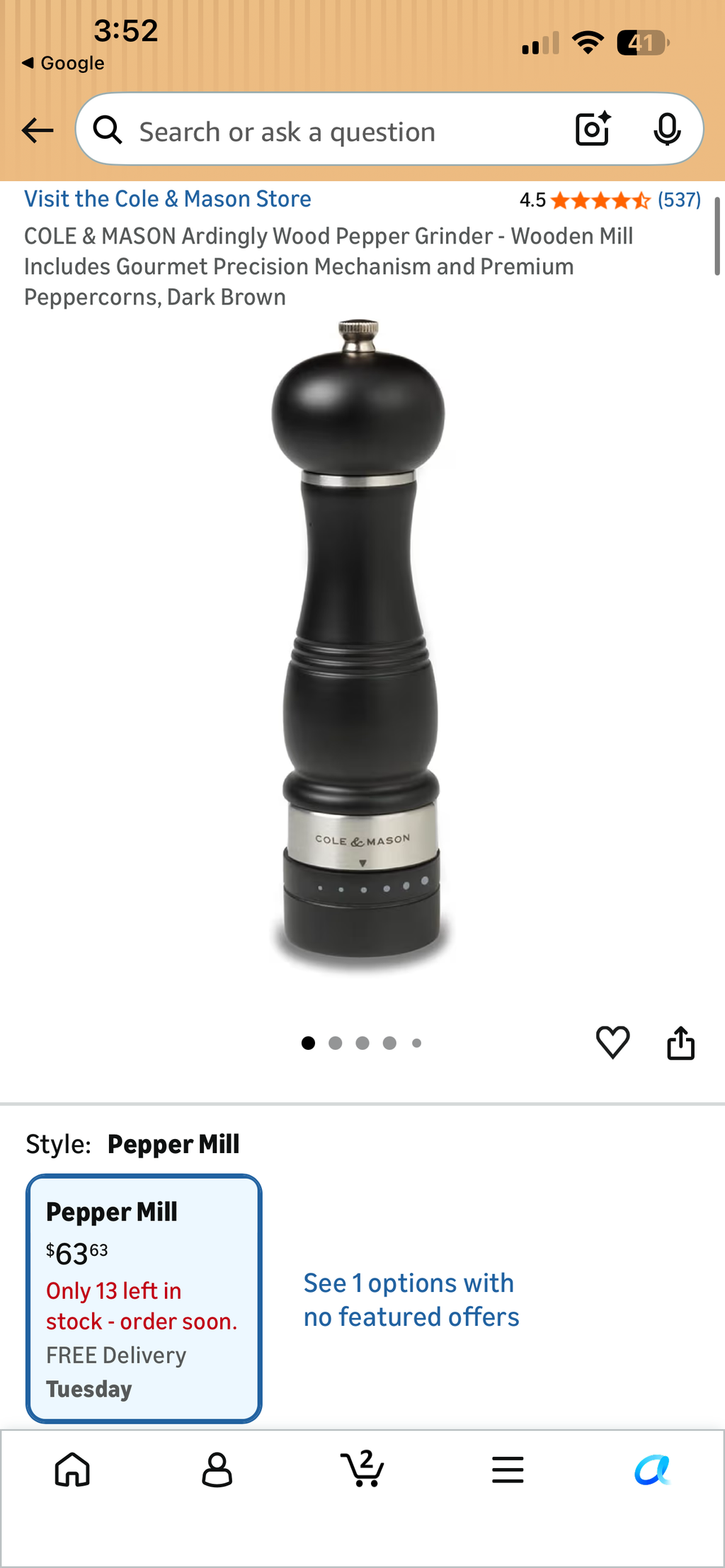 C&M Pepper Mill