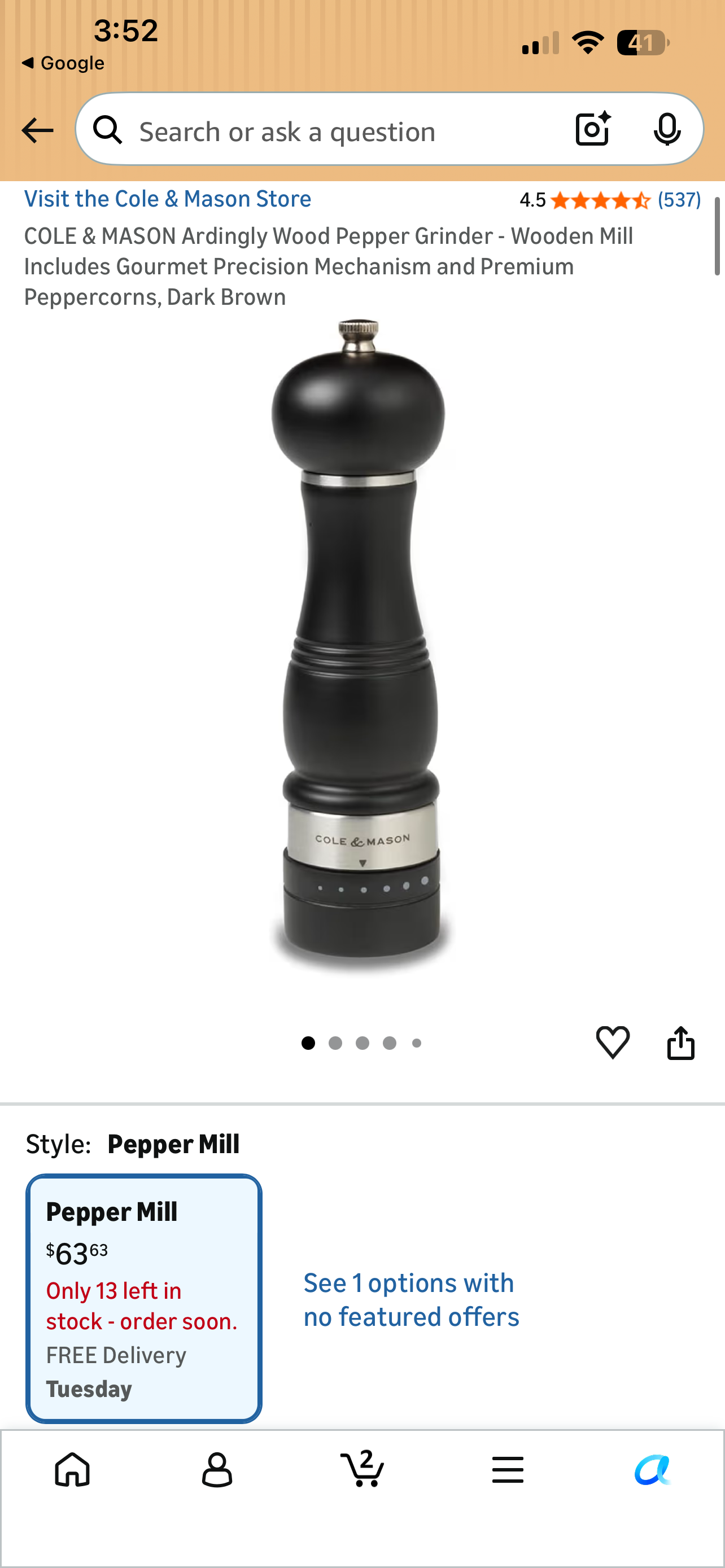 C&M Pepper Mill