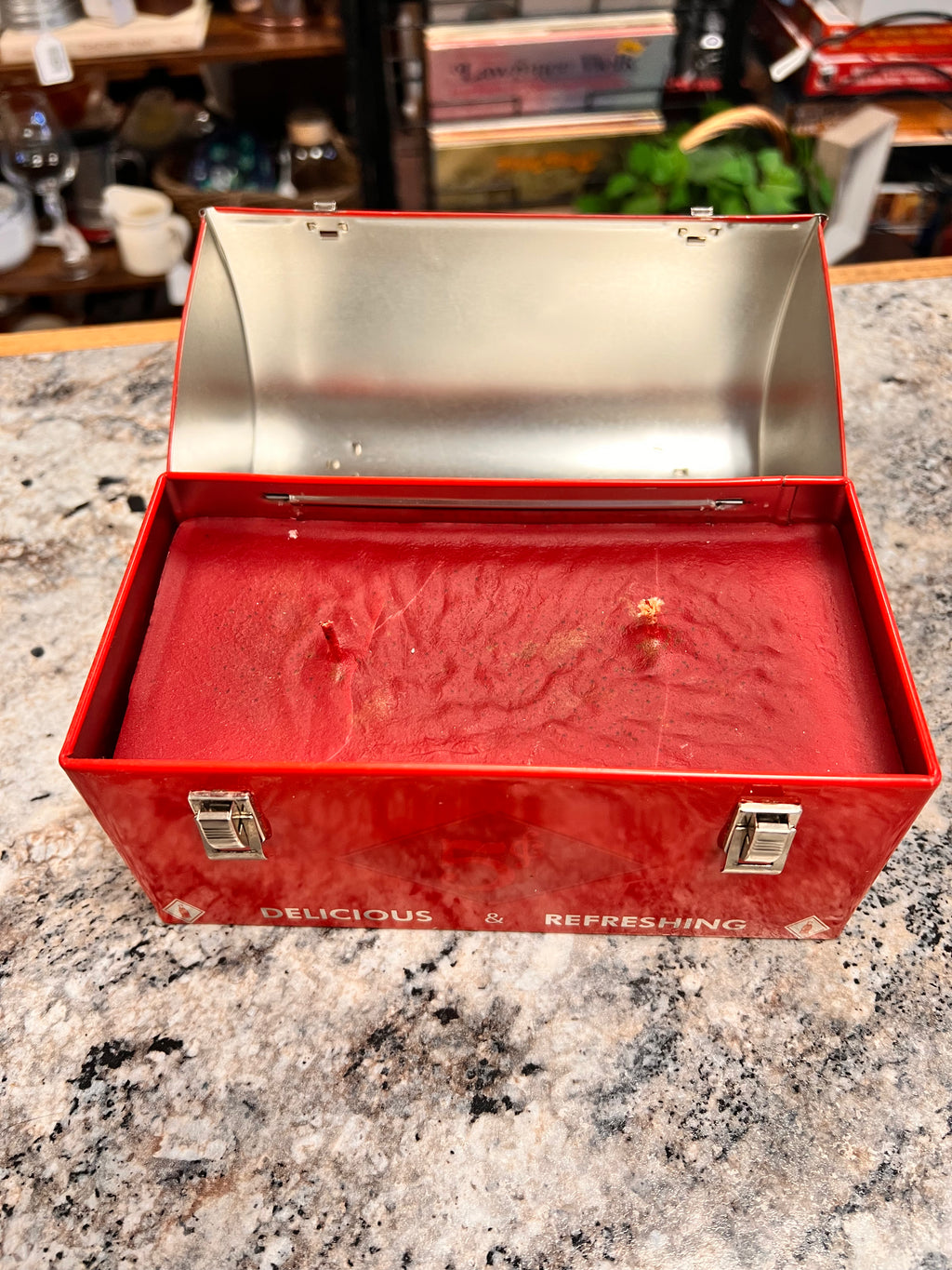 Coke Tin Candle