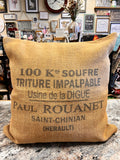 Burlap Pillow
