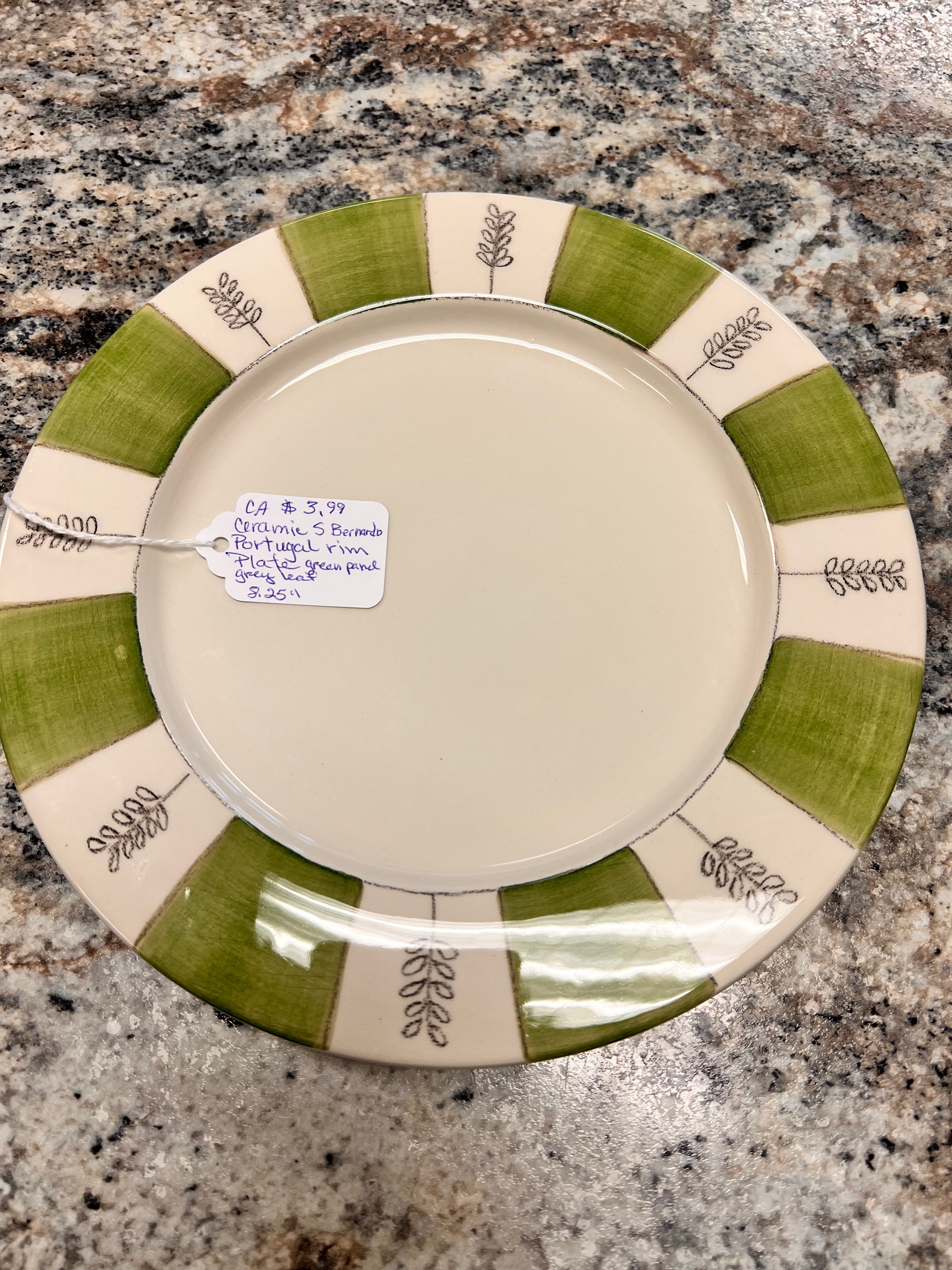 Portugal Plate