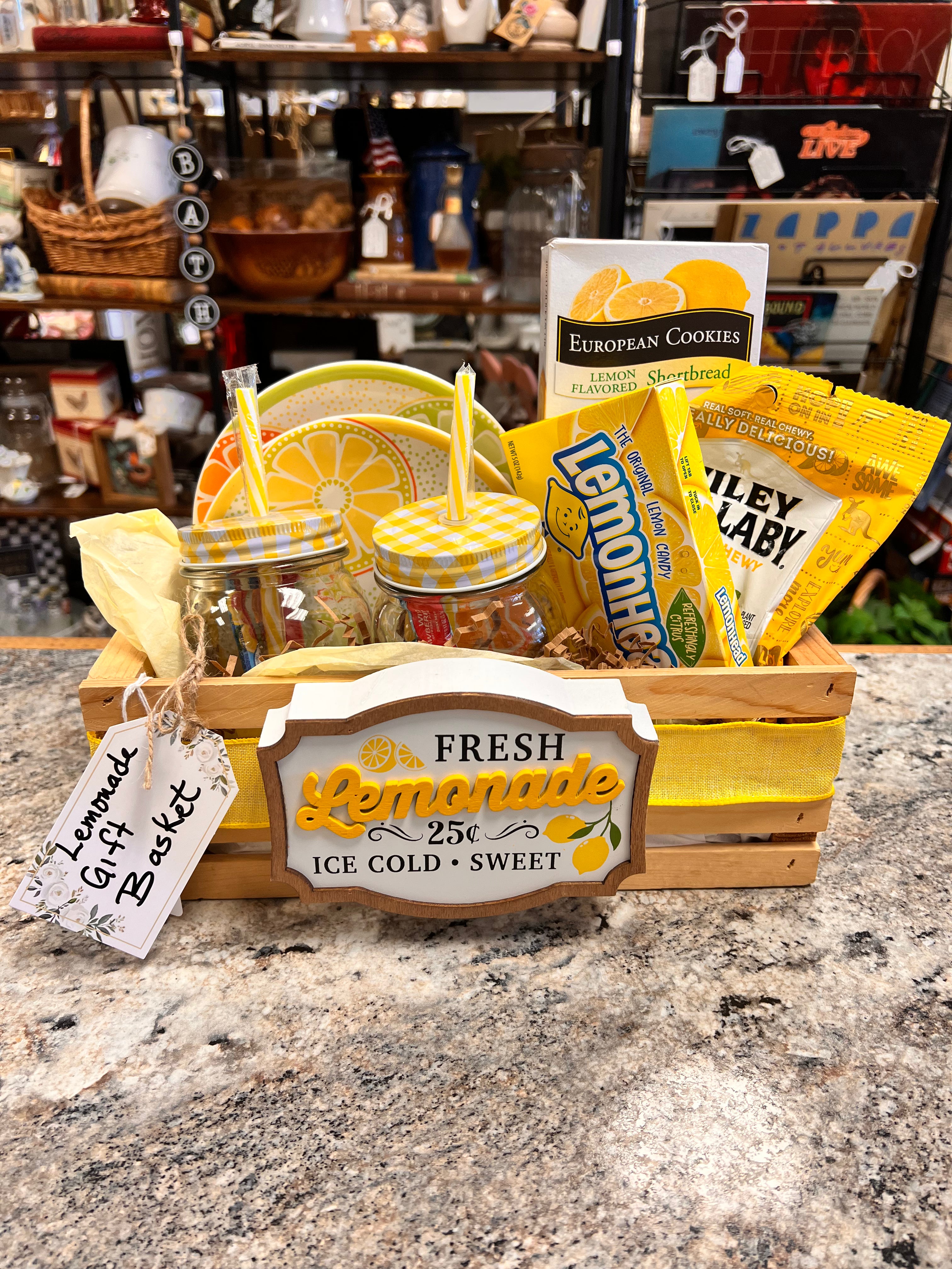 Lemon Gift Basket