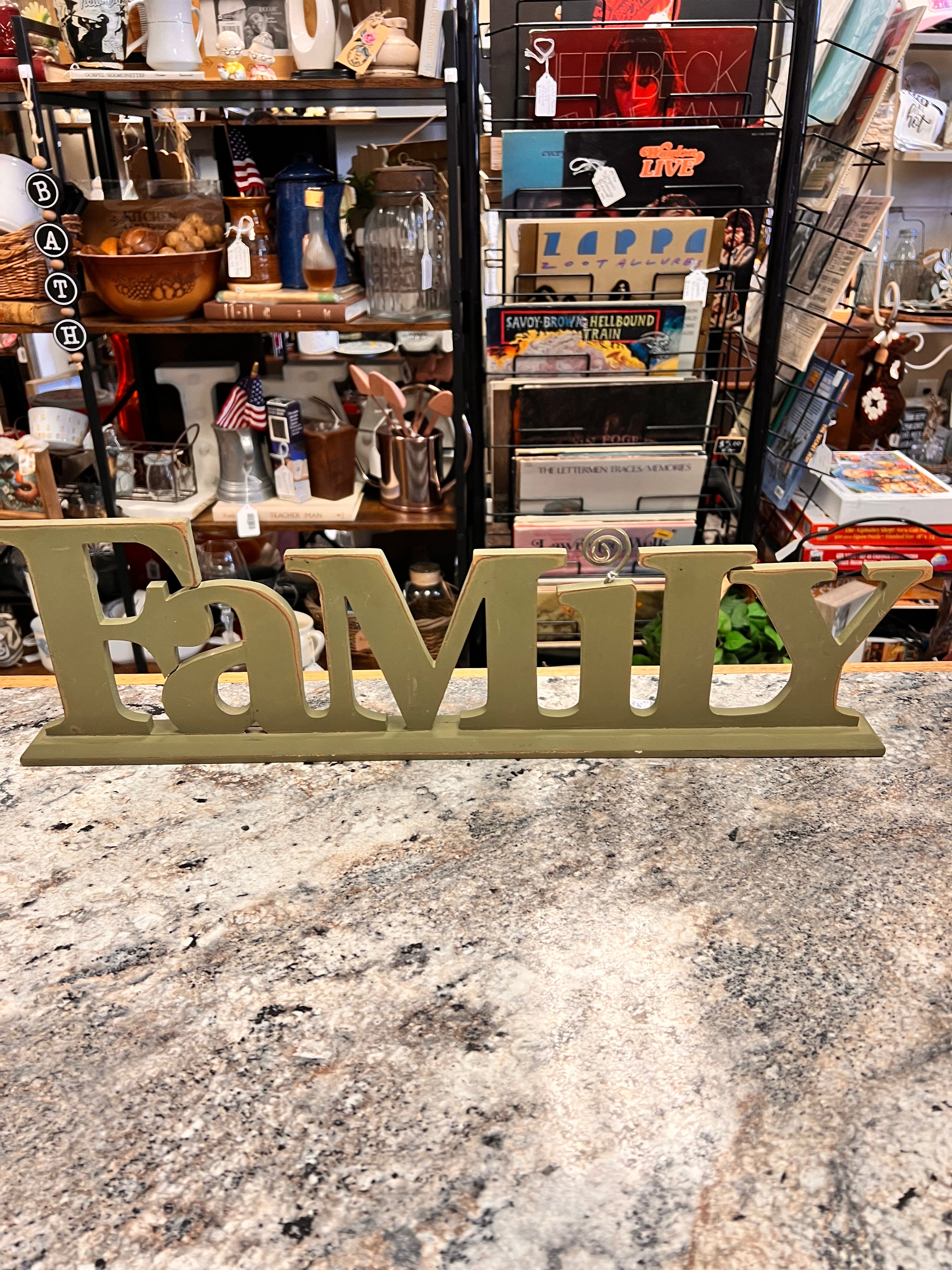 Family Sign