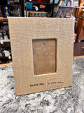 Burlap Frame