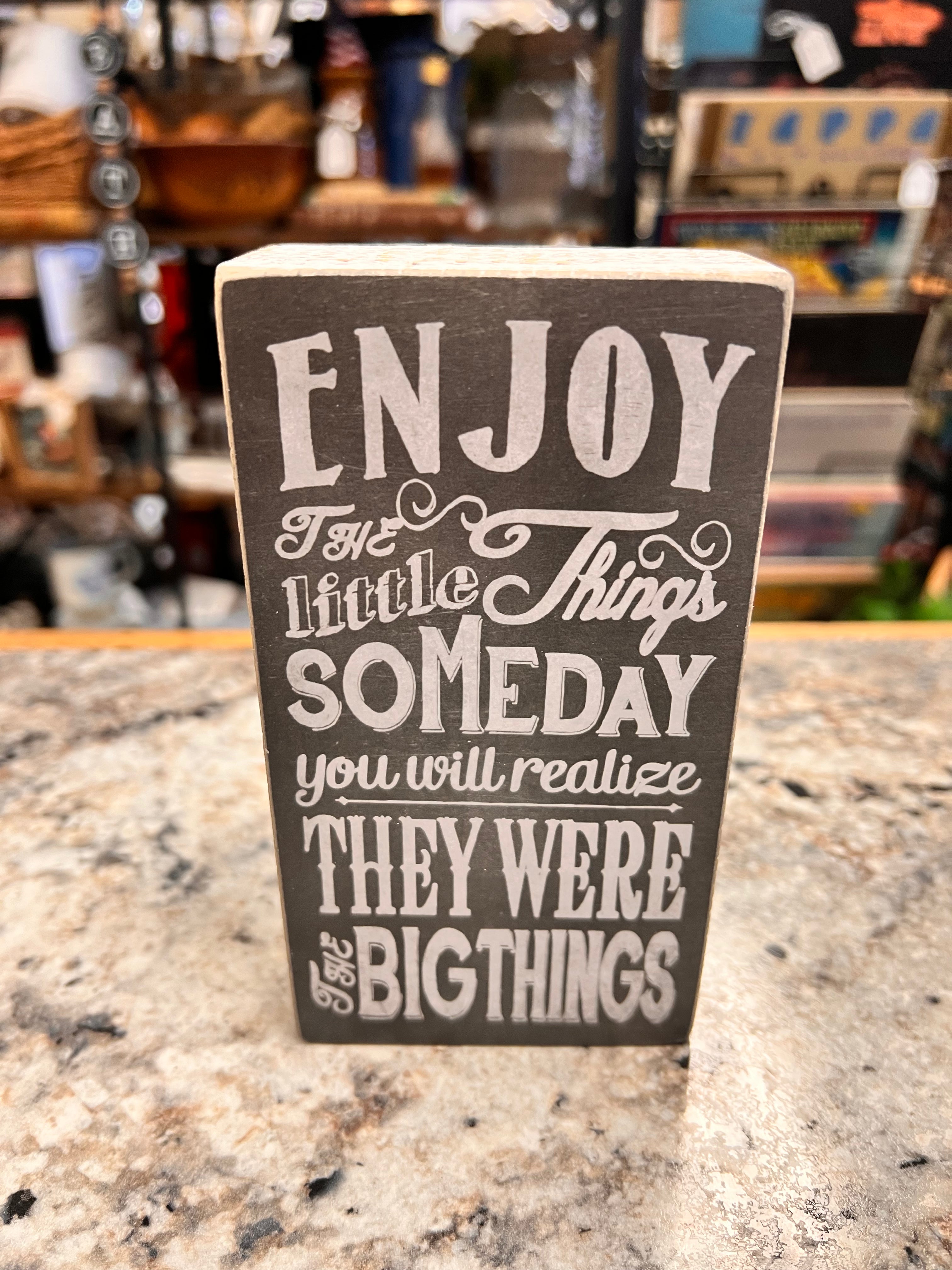 Little Things Sign