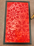 Red Door Mat