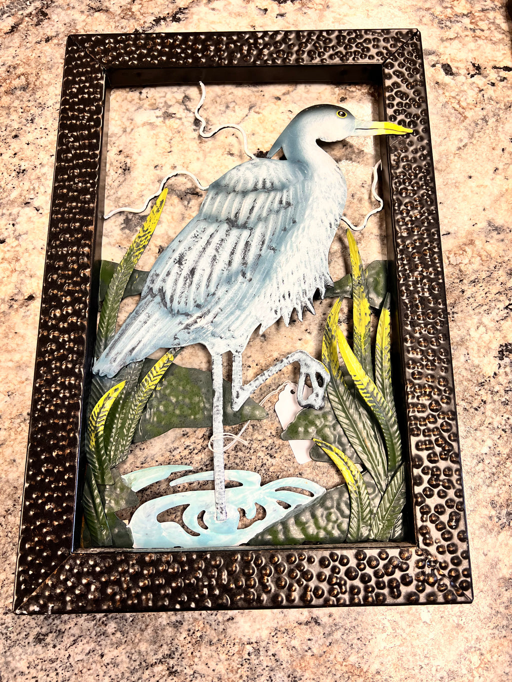 Metal Bird Sign