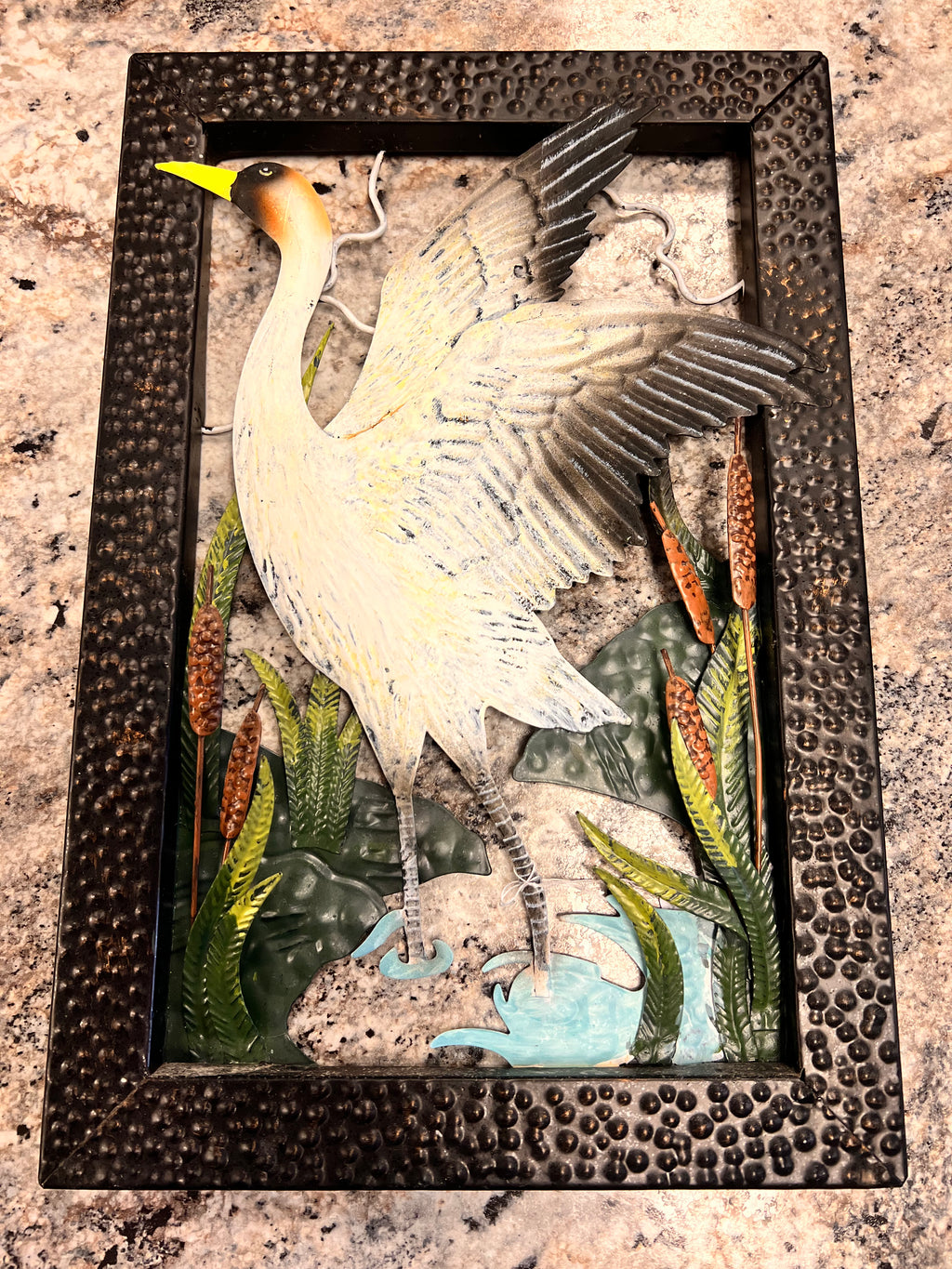 Metal Bird Sign