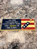 Firework Sign