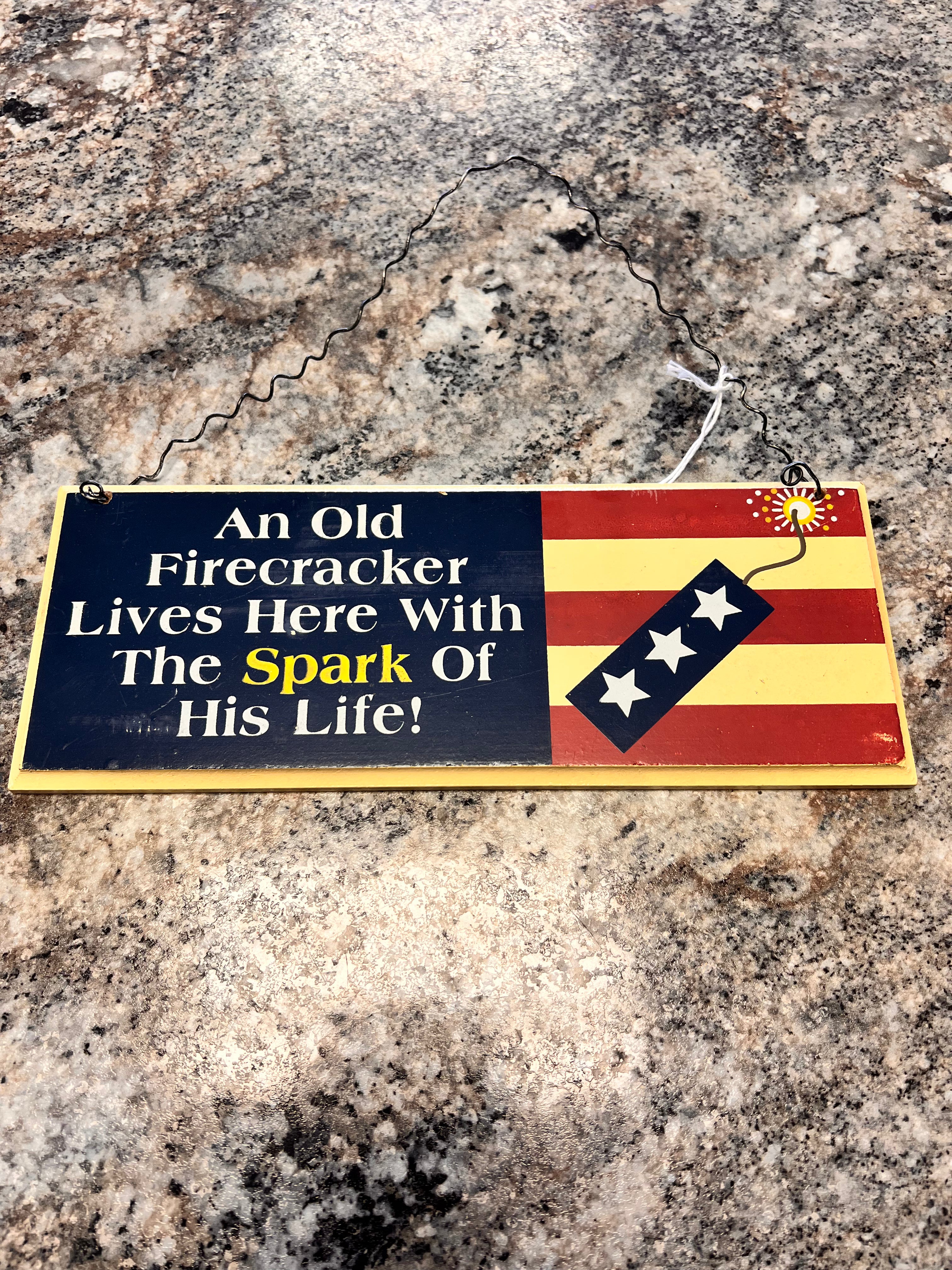 Firework Sign