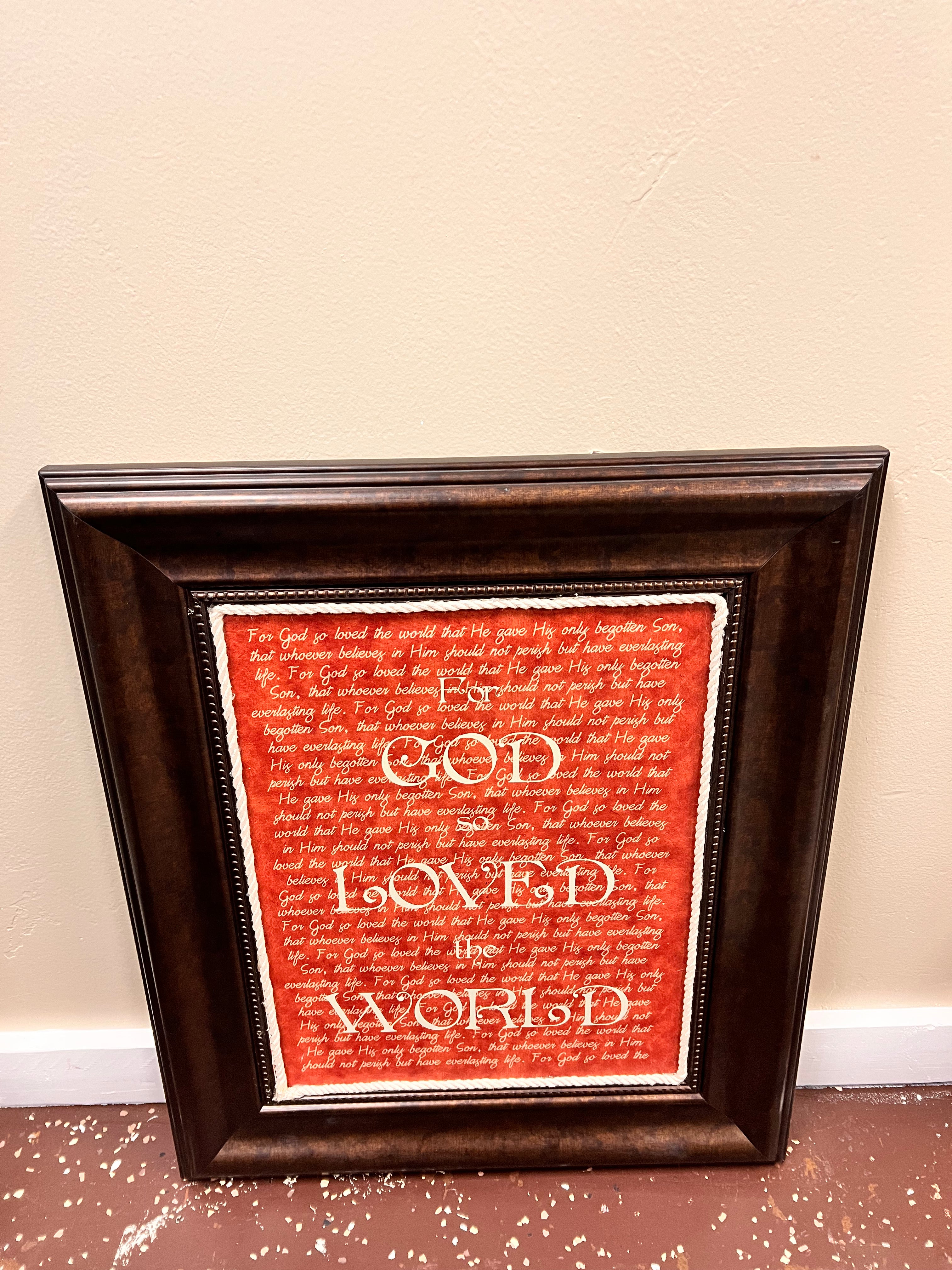 John 3:16 Art