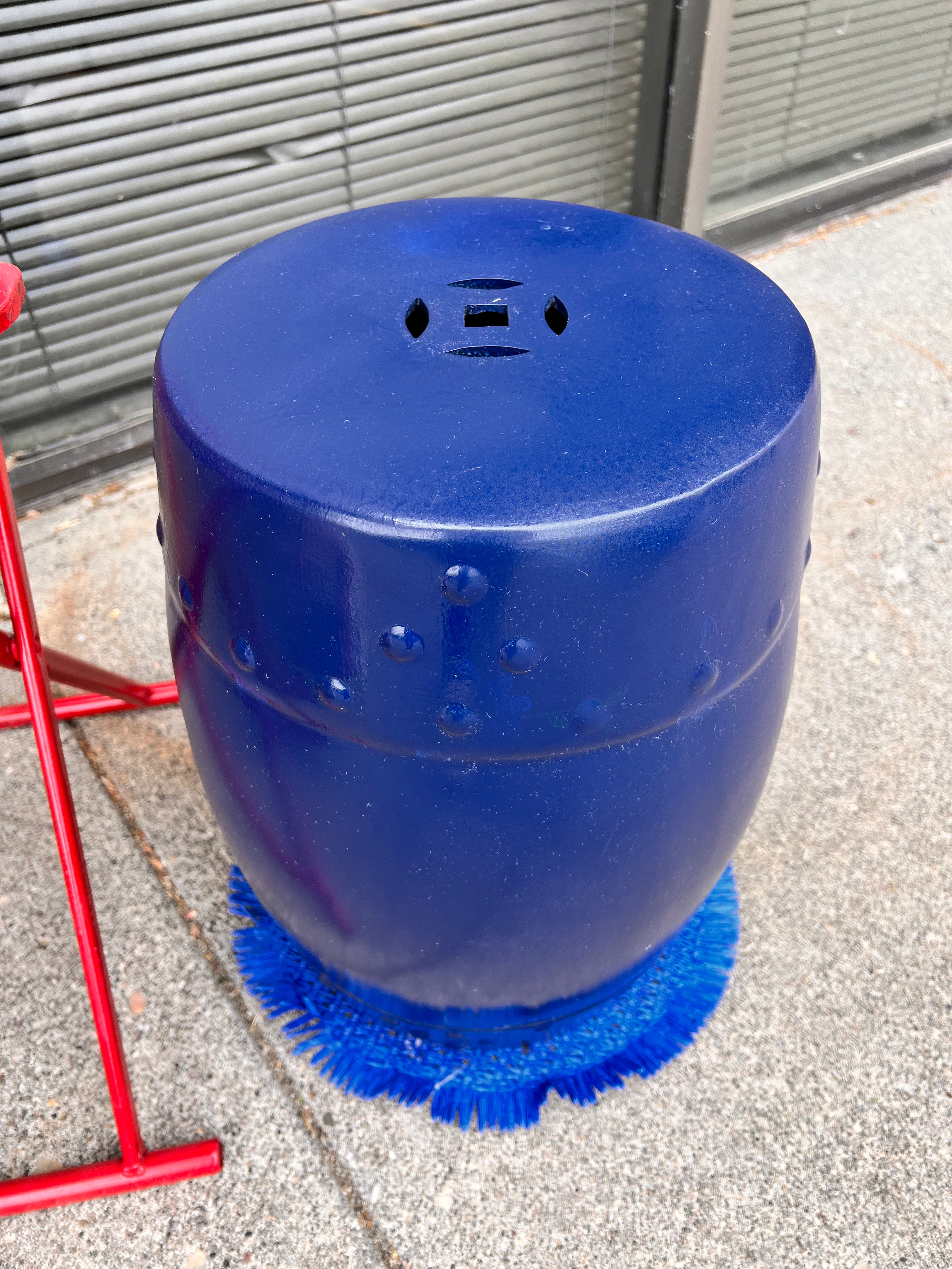 Blue Stool