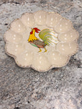 Rooster Egg Plate