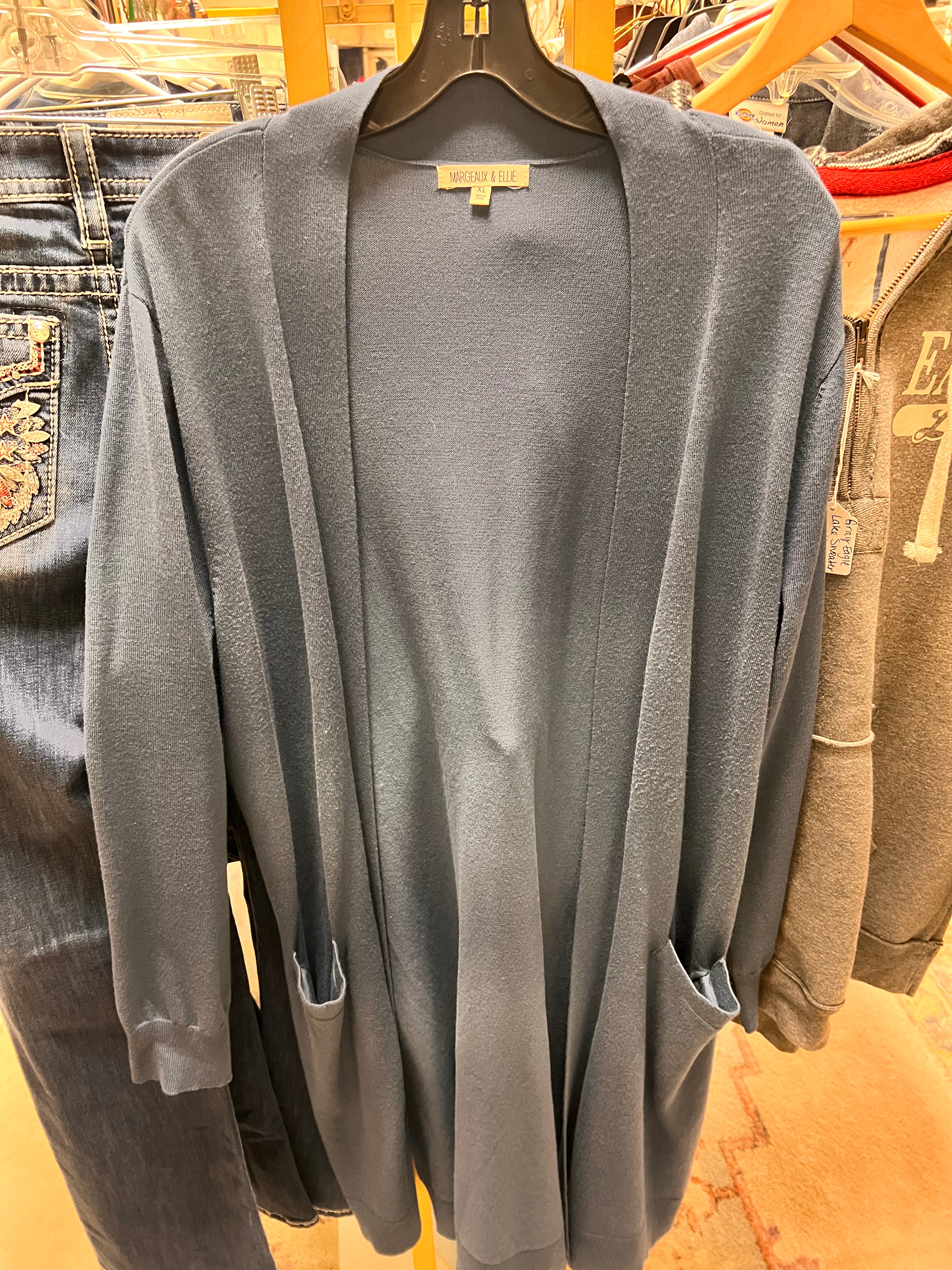 Blue Cardigan
