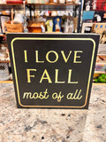 Fall Sign JM