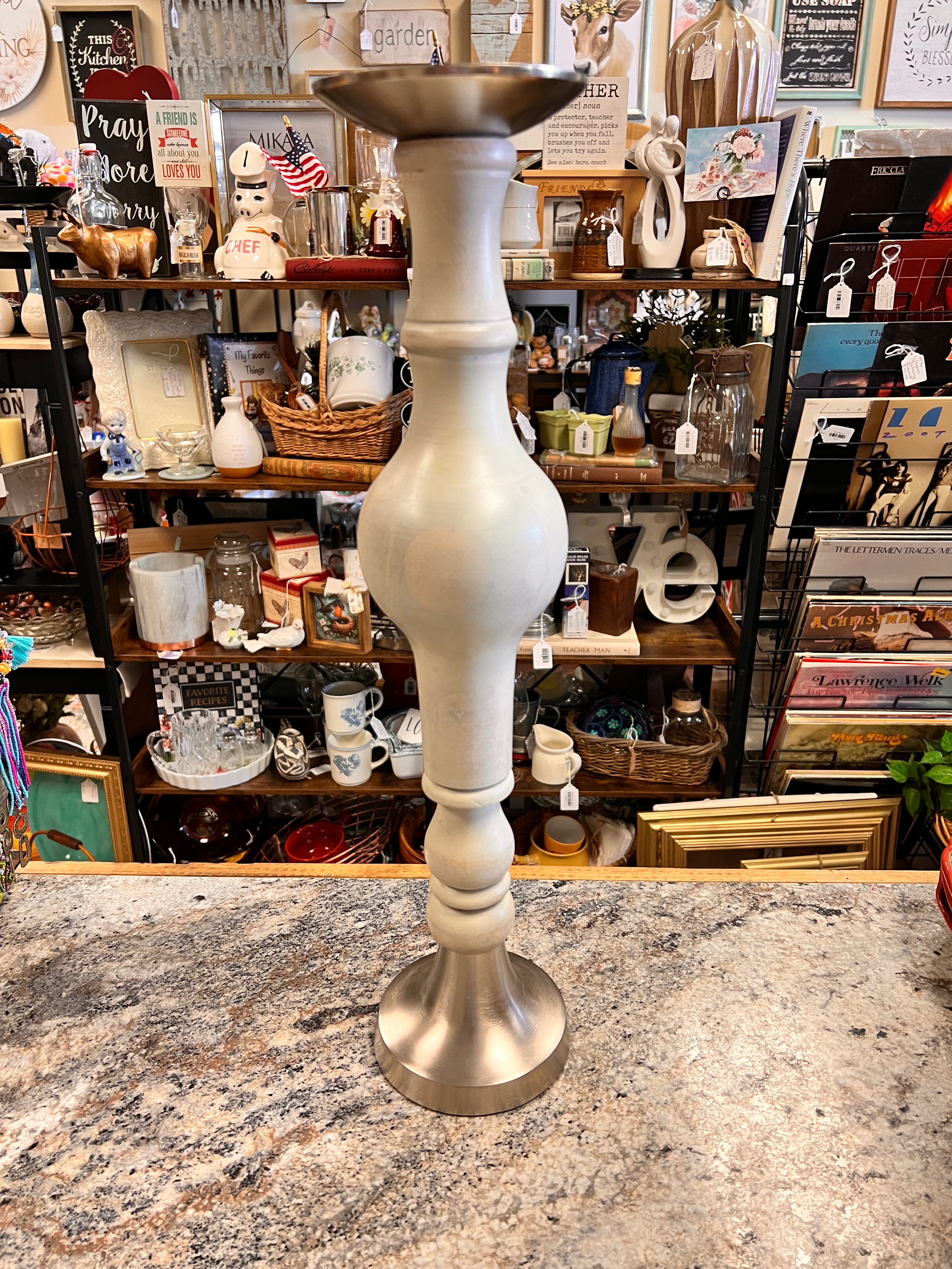 Wood Candle Stick