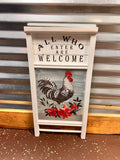 Welcome Sign JM