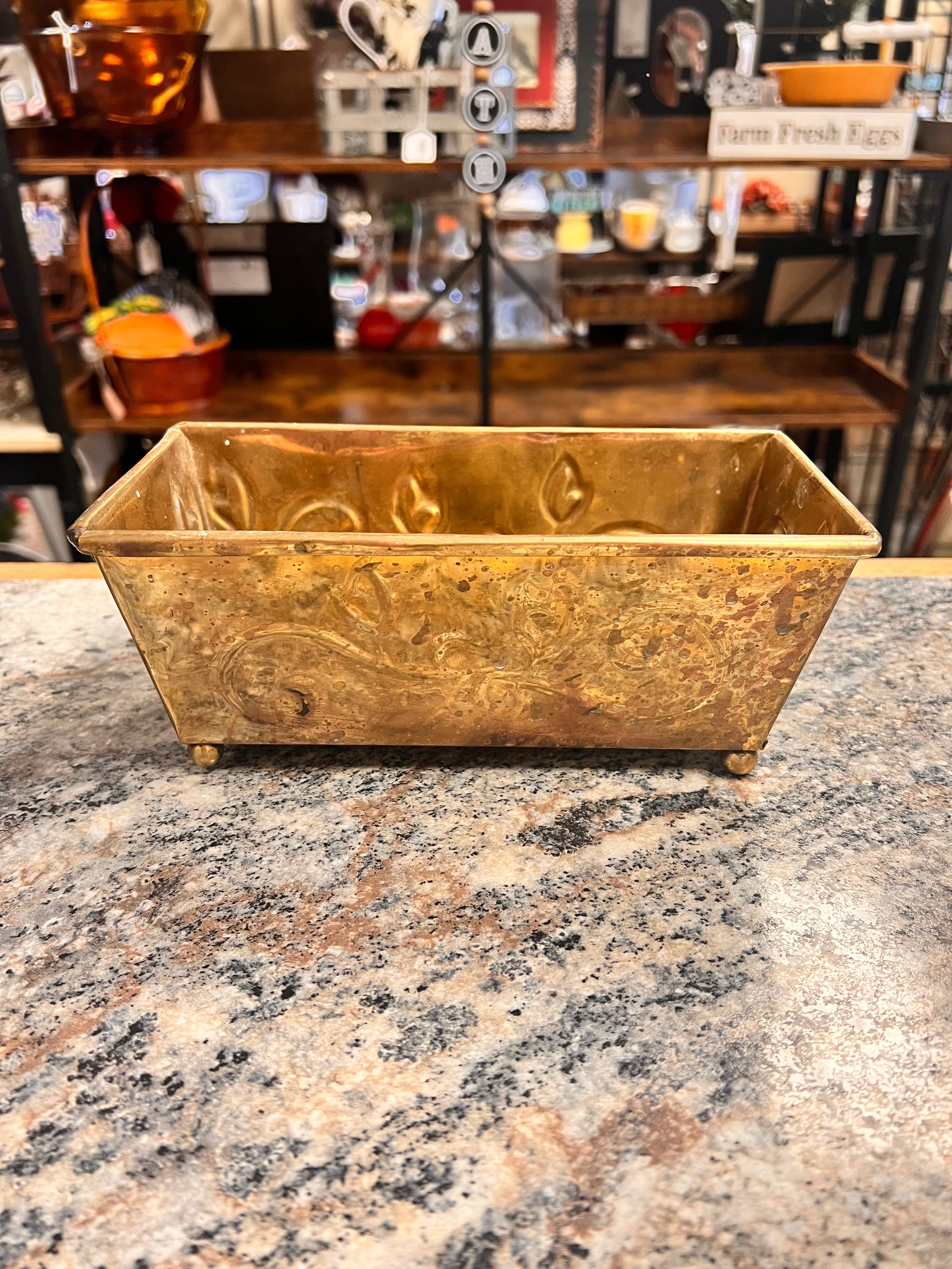 Brass Planter