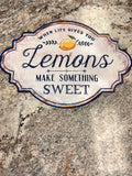 Lemon Sign