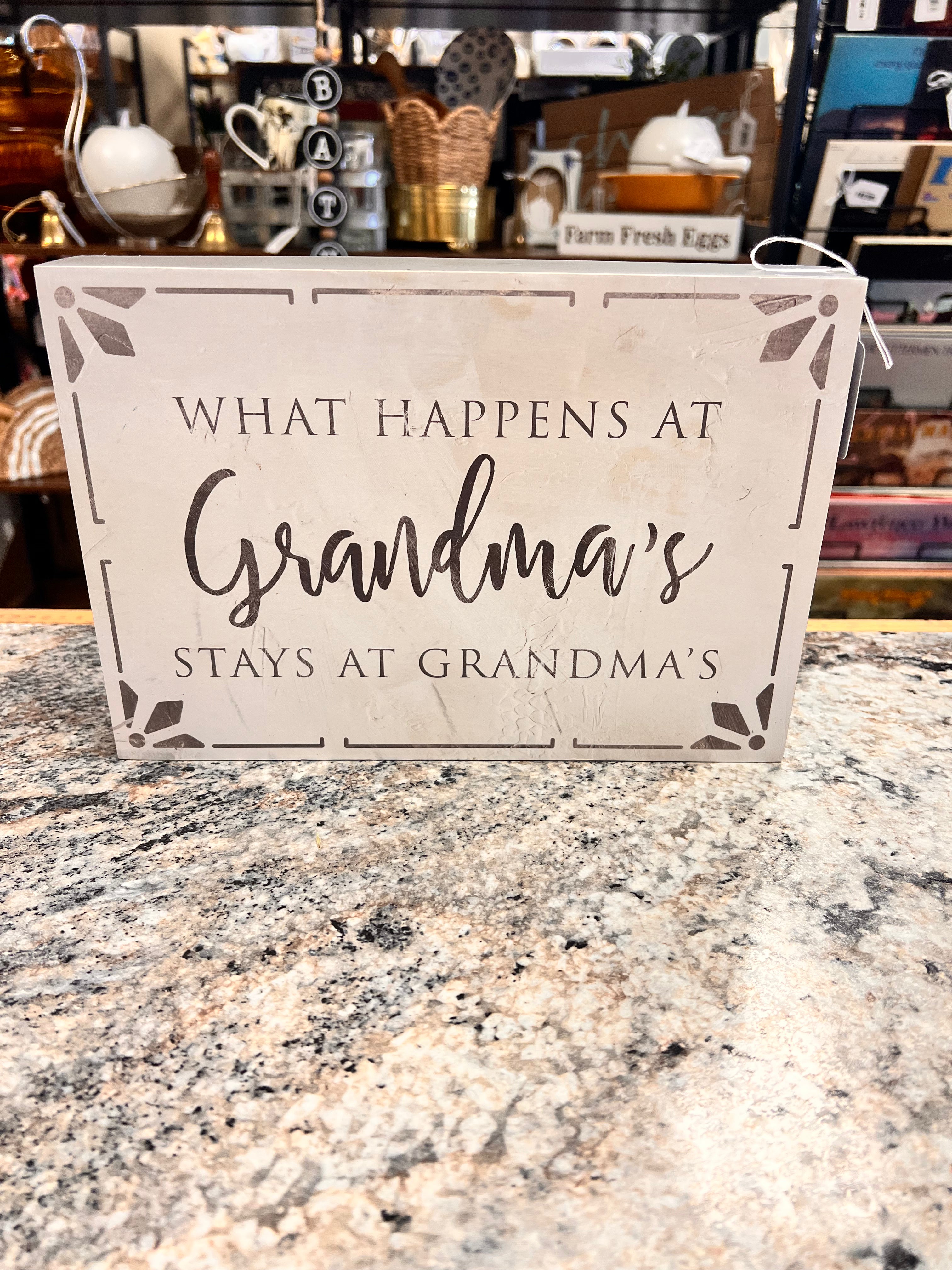 Grandma Sign