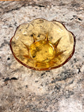 Vintage Amber Bowl