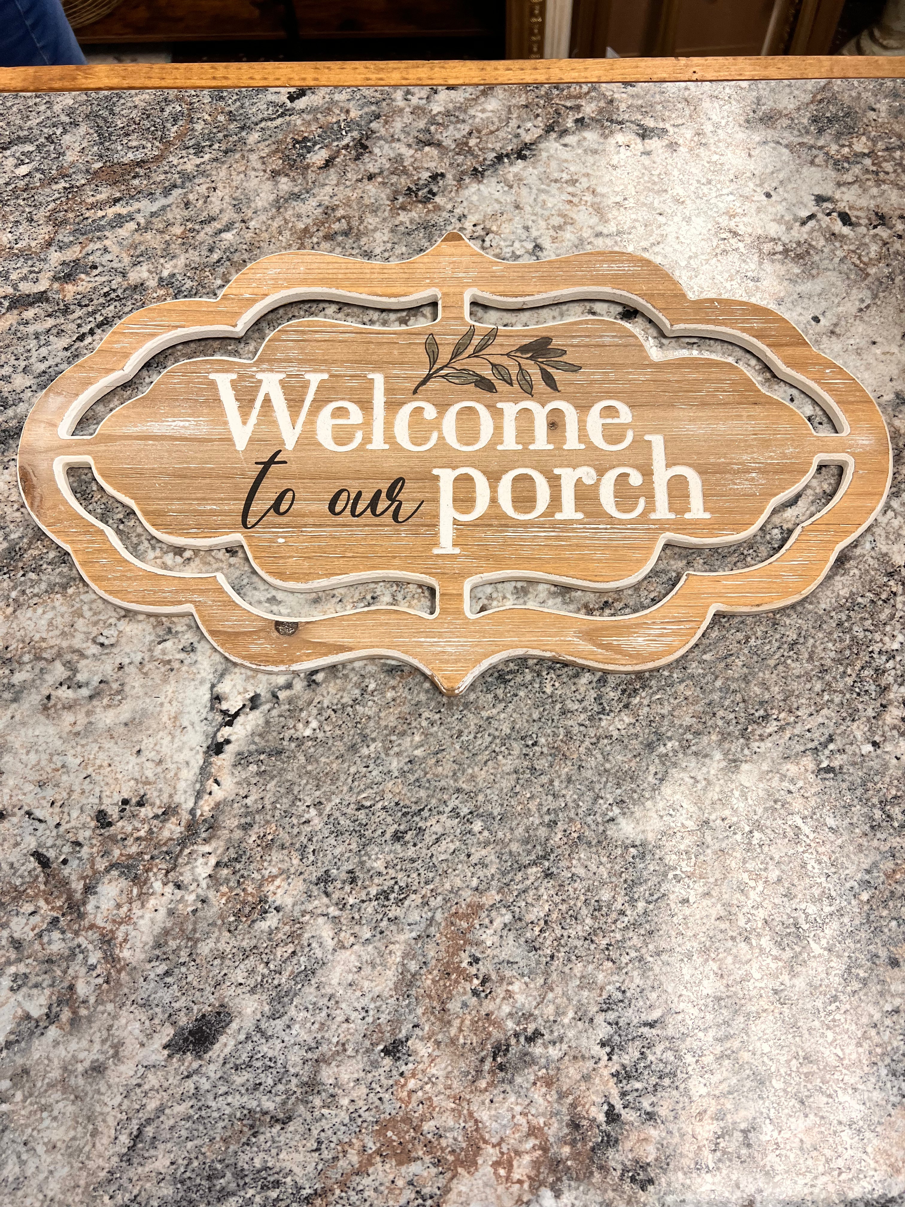 Porch SignJM