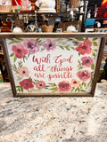 Floral SignJM
