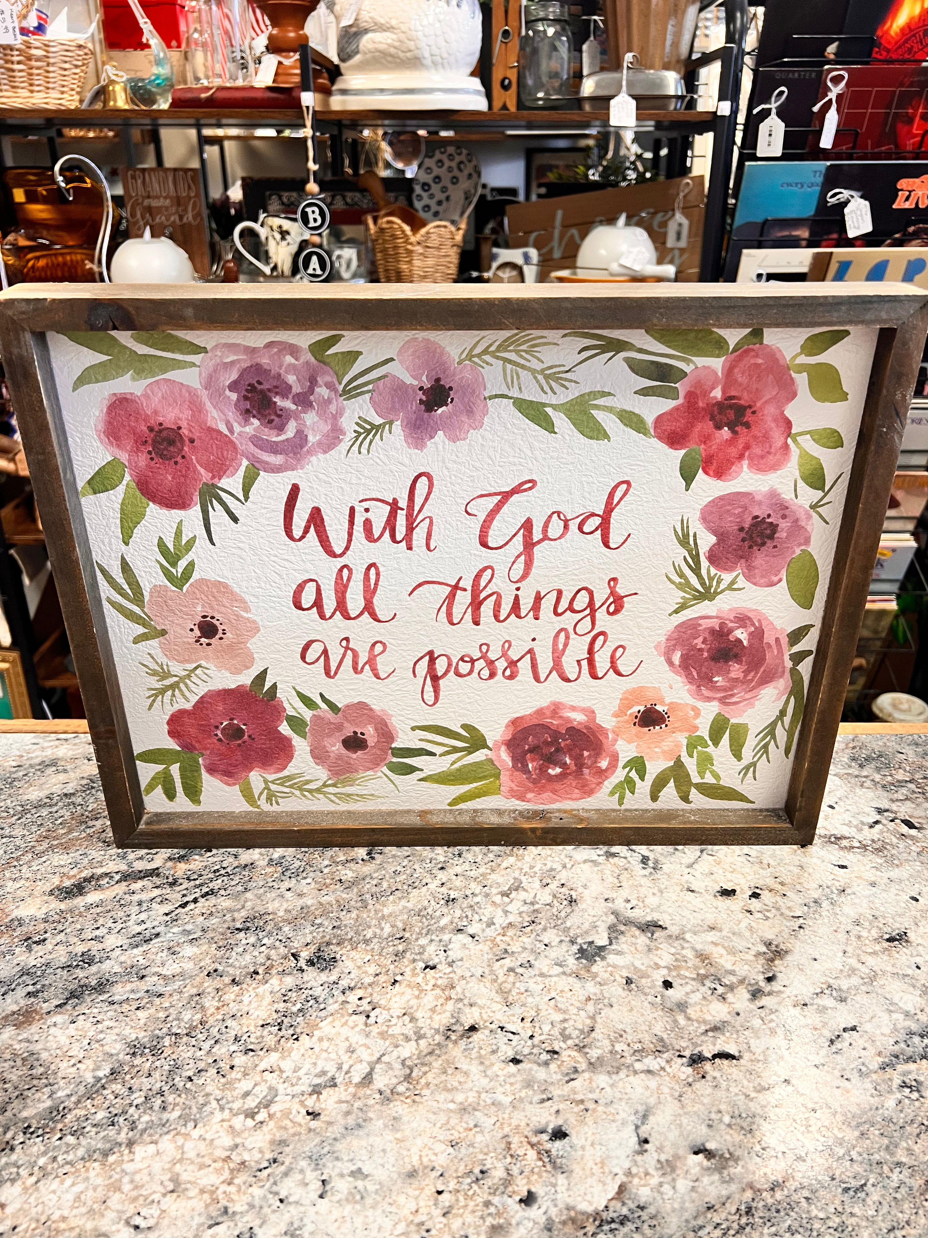 Floral SignJM