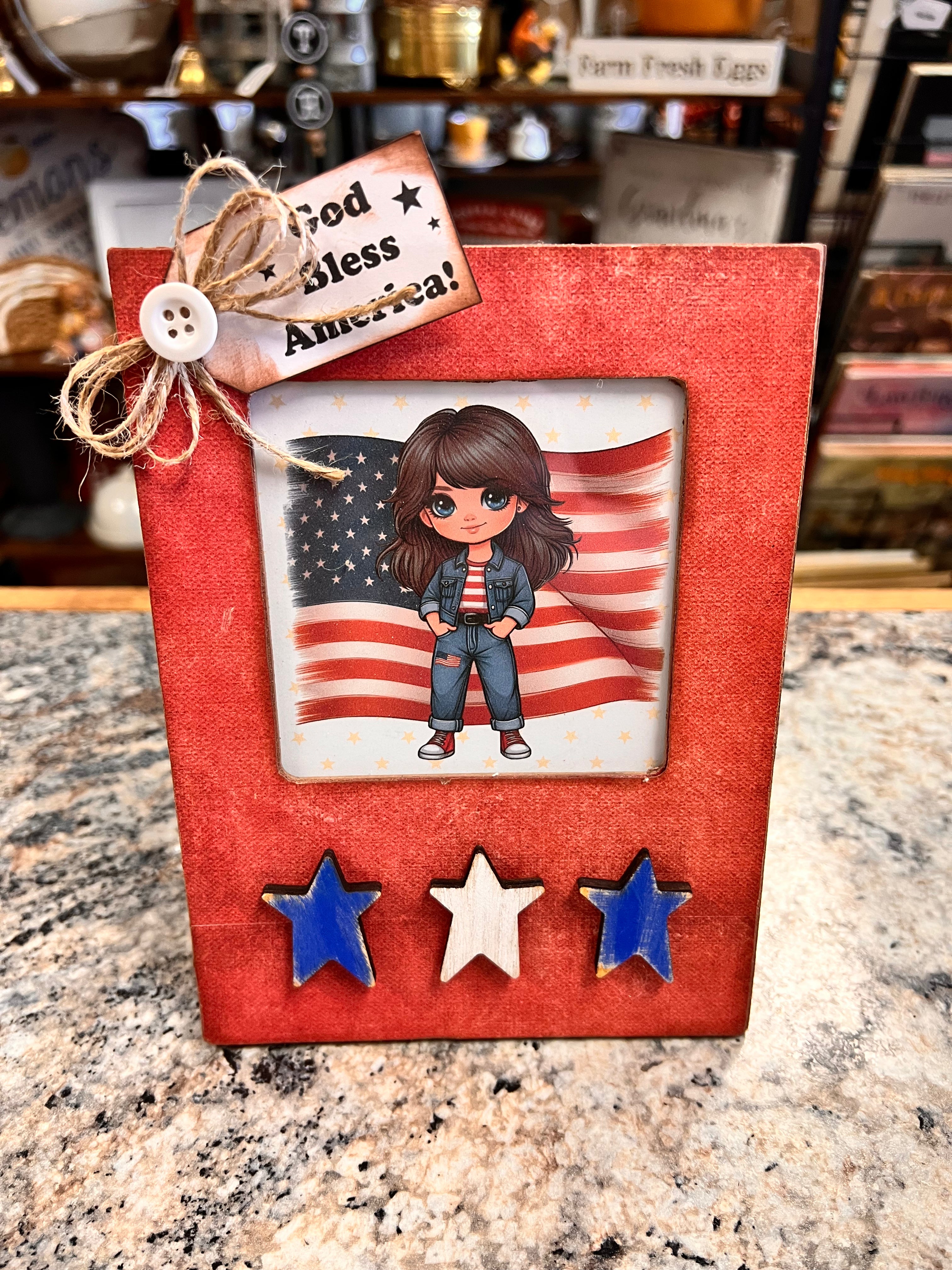 Bless America Sign
