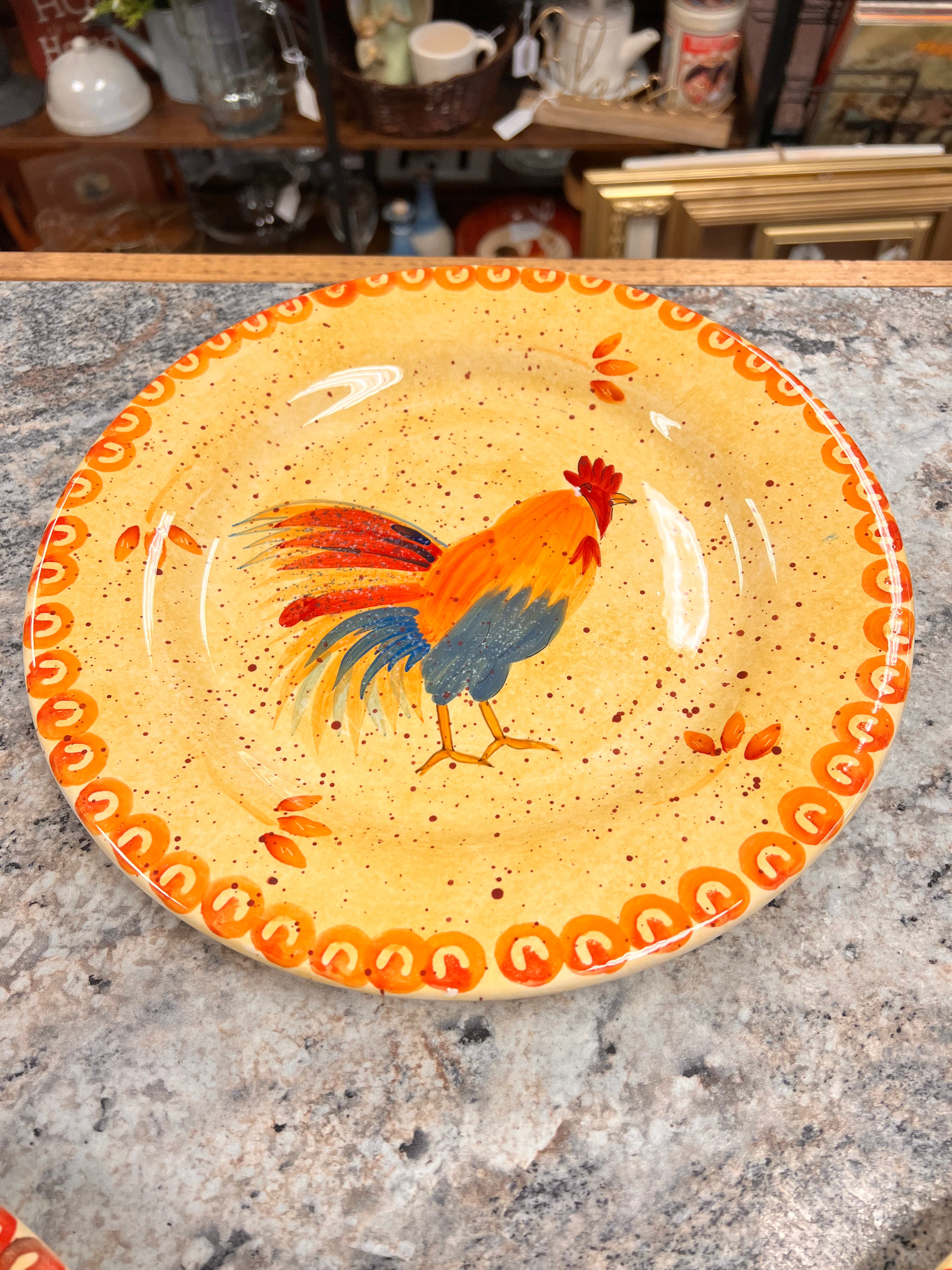 Rooster Plate SetJM